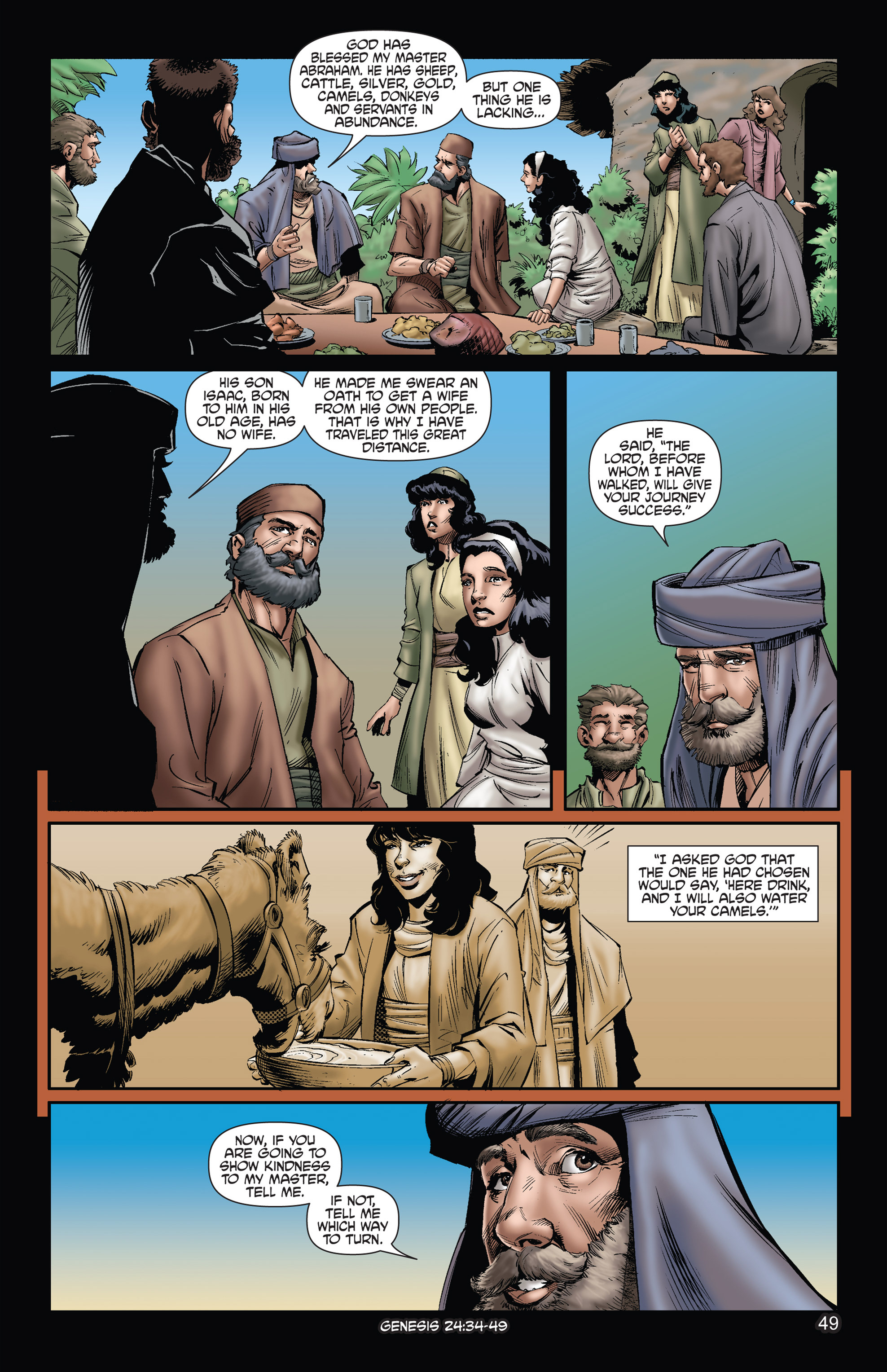 Read online The Kingstone Bible comic -  Issue #2 - 53