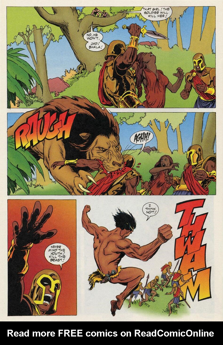 Read online Tarzan (1996) comic -  Issue #3 - 12