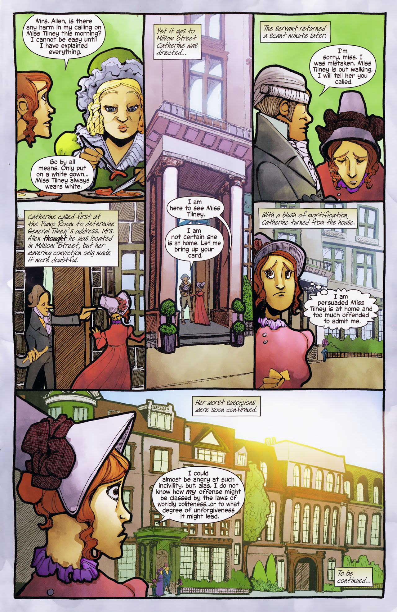 Read online Northanger Abbey comic -  Issue #2 - 22