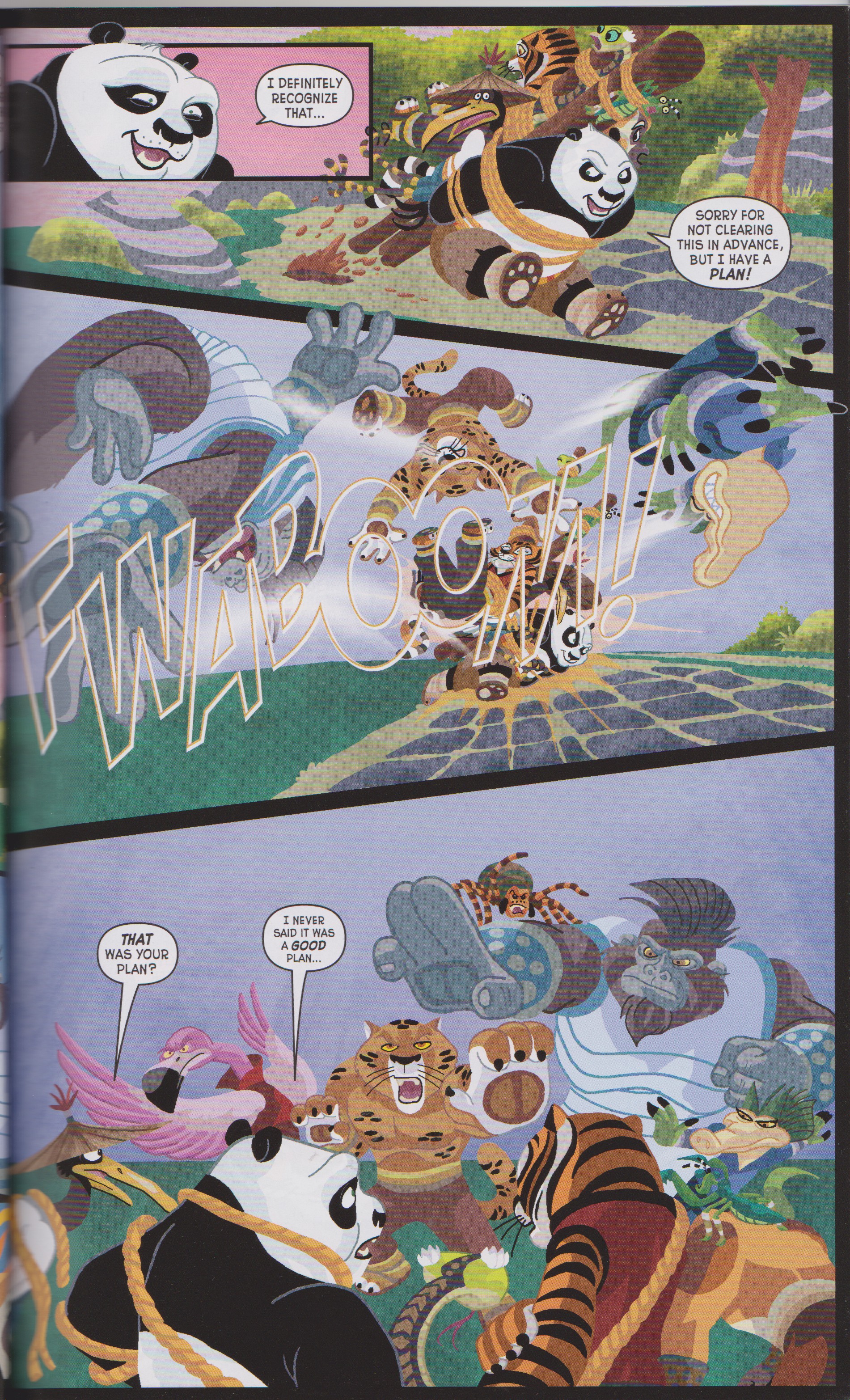 Read online Kung Fu Panda Everyone is Kung Fu Fighting comic -  Issue # TPB (Part 2) - 9