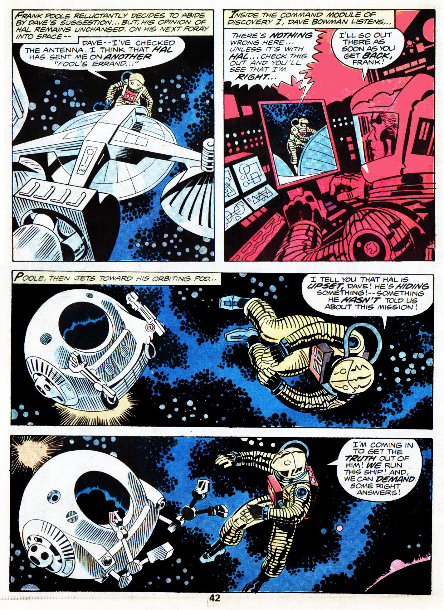 Read online 2001: A Space Odyssey [Marvel Treasury Special] comic -  Issue #2001: A Space Odyssey [Marvel Treasury Special] Full - 40
