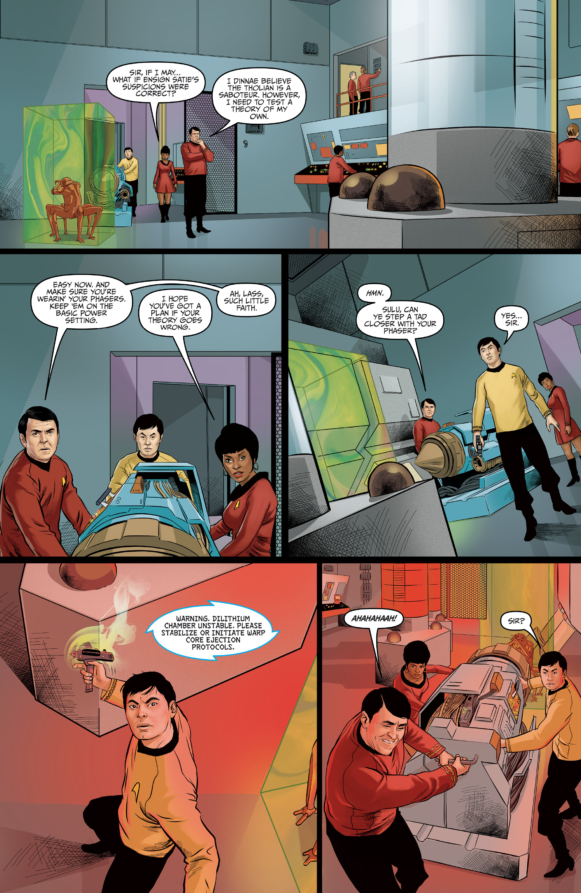 Read online Star Trek: Year Five comic -  Issue #4 - 11