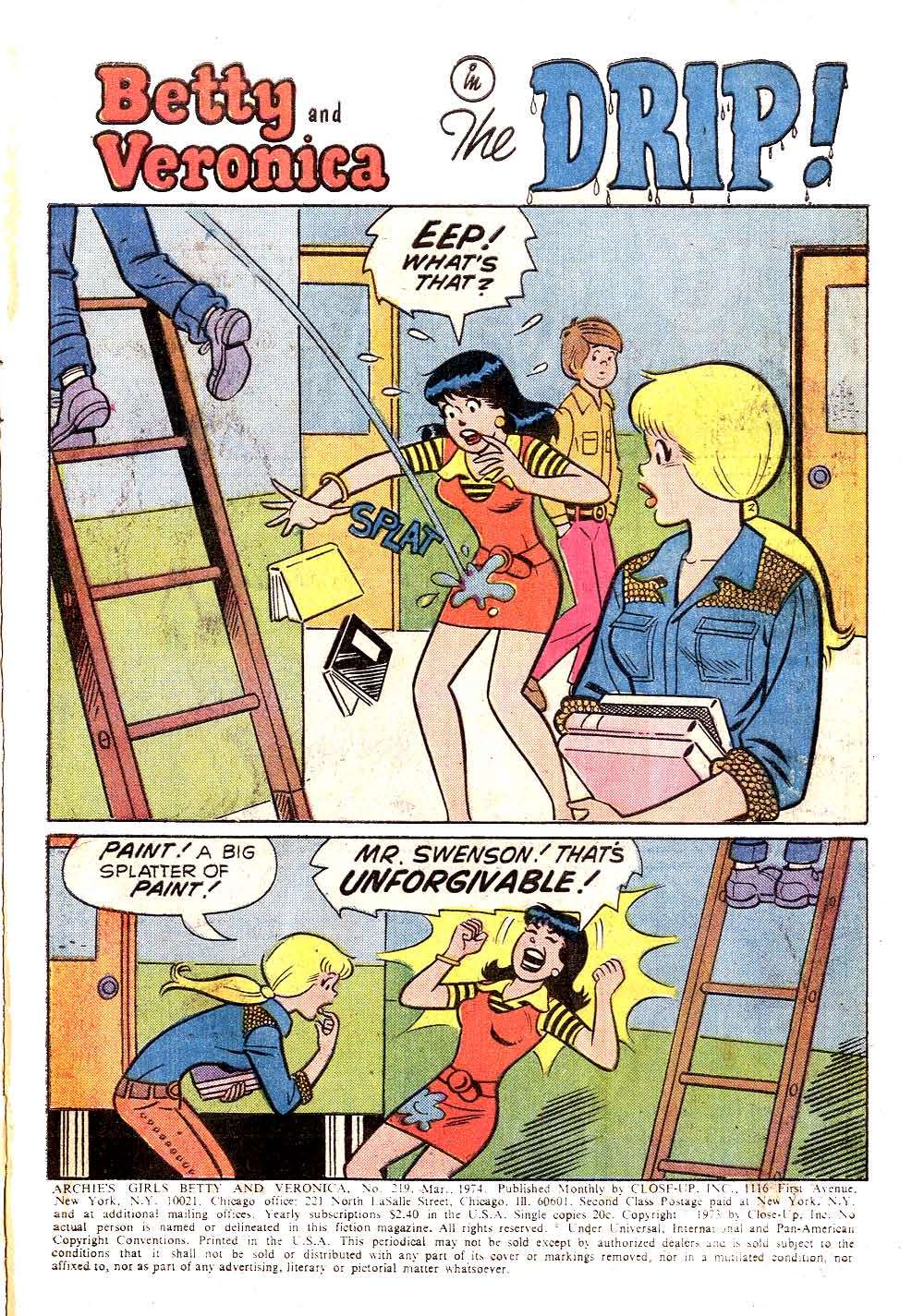 Read online Archie's Girls Betty and Veronica comic -  Issue #219 - 3