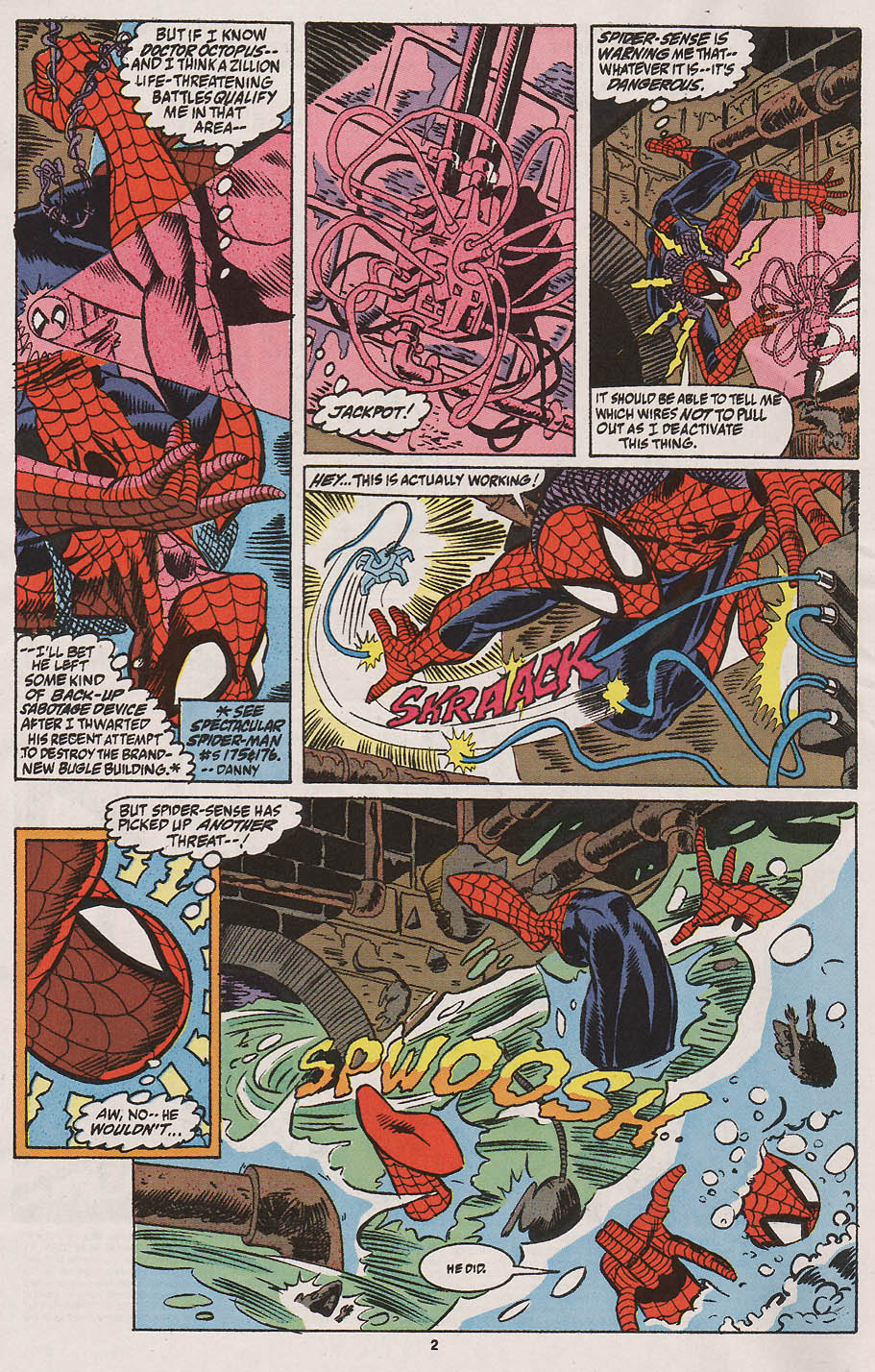 Read online Web of Spider-Man (1985) comic -  Issue #77 - 3