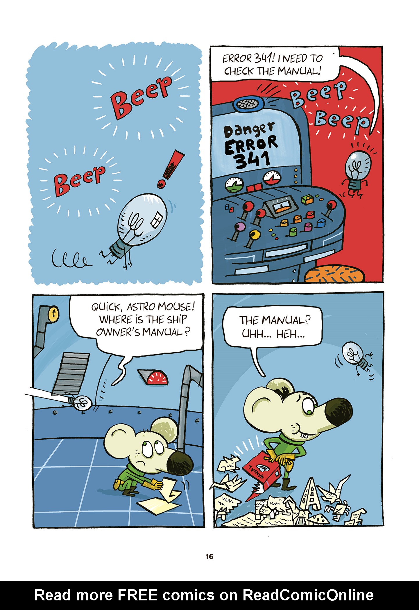 Read online Astro Mouse and Light Bulb comic -  Issue # TPB - 18