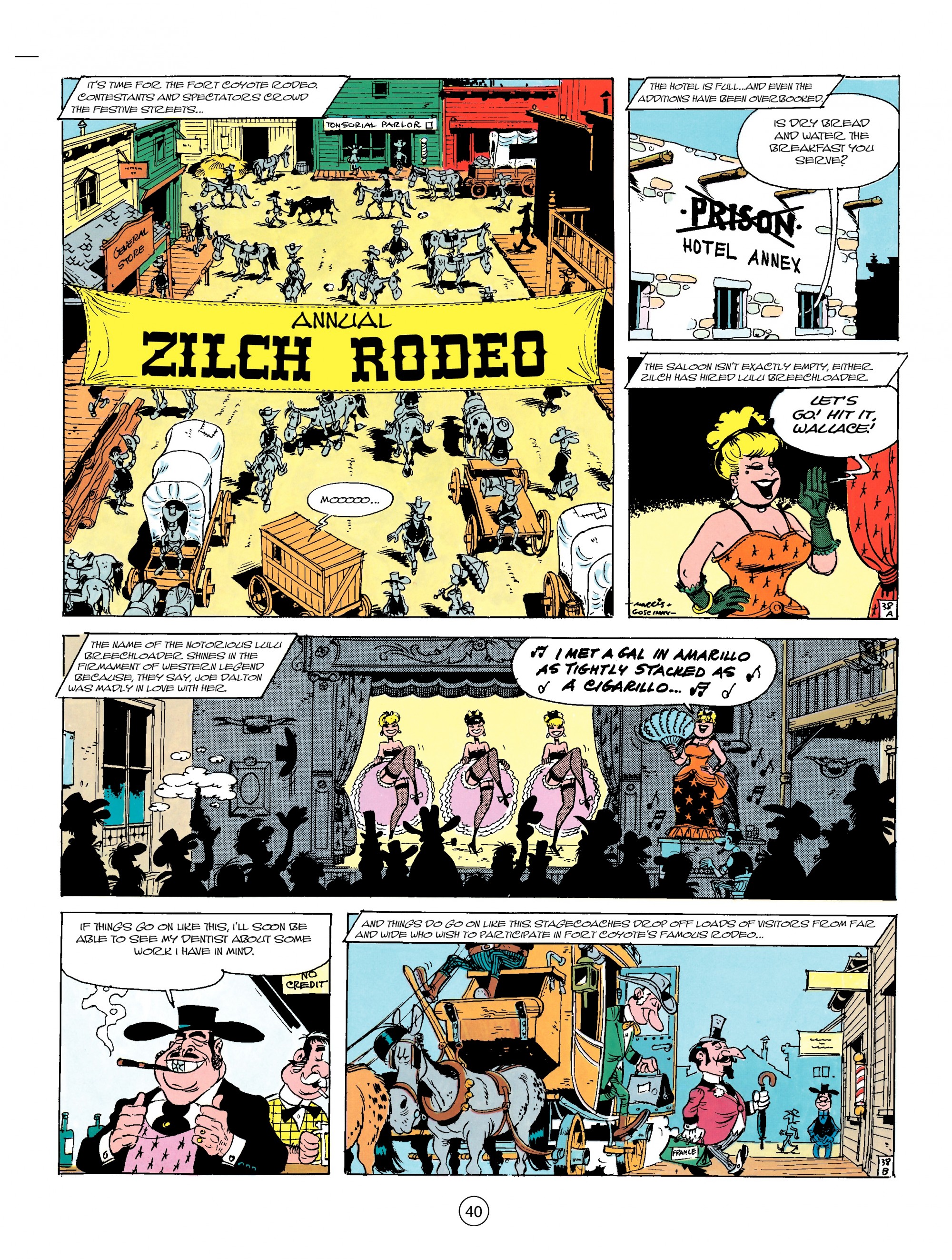 Read online A Lucky Luke Adventure comic -  Issue #11 - 40