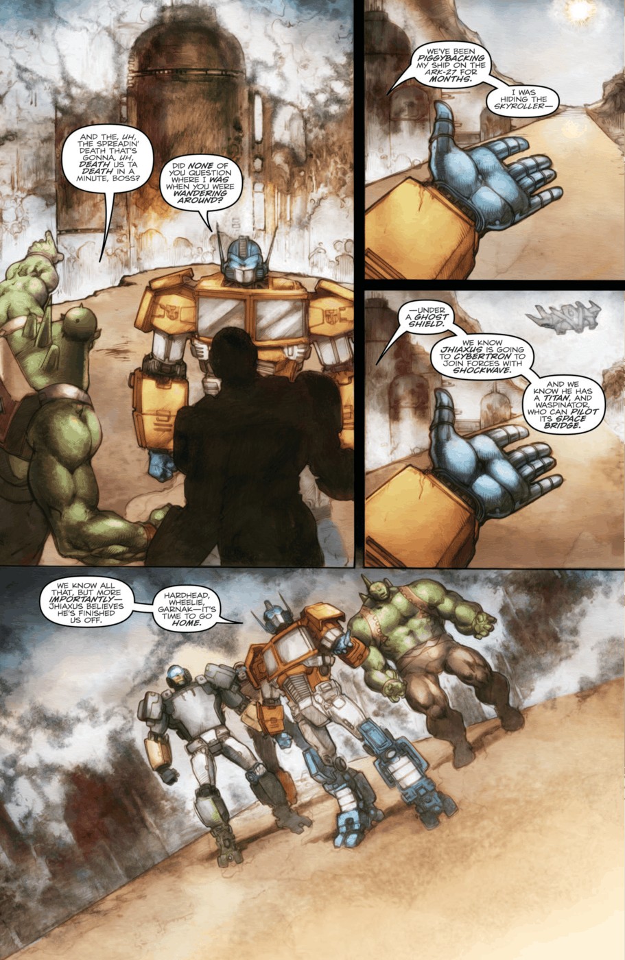 Read online Transformers: Robots In Disguise (2012) comic -  Issue #19 - 24