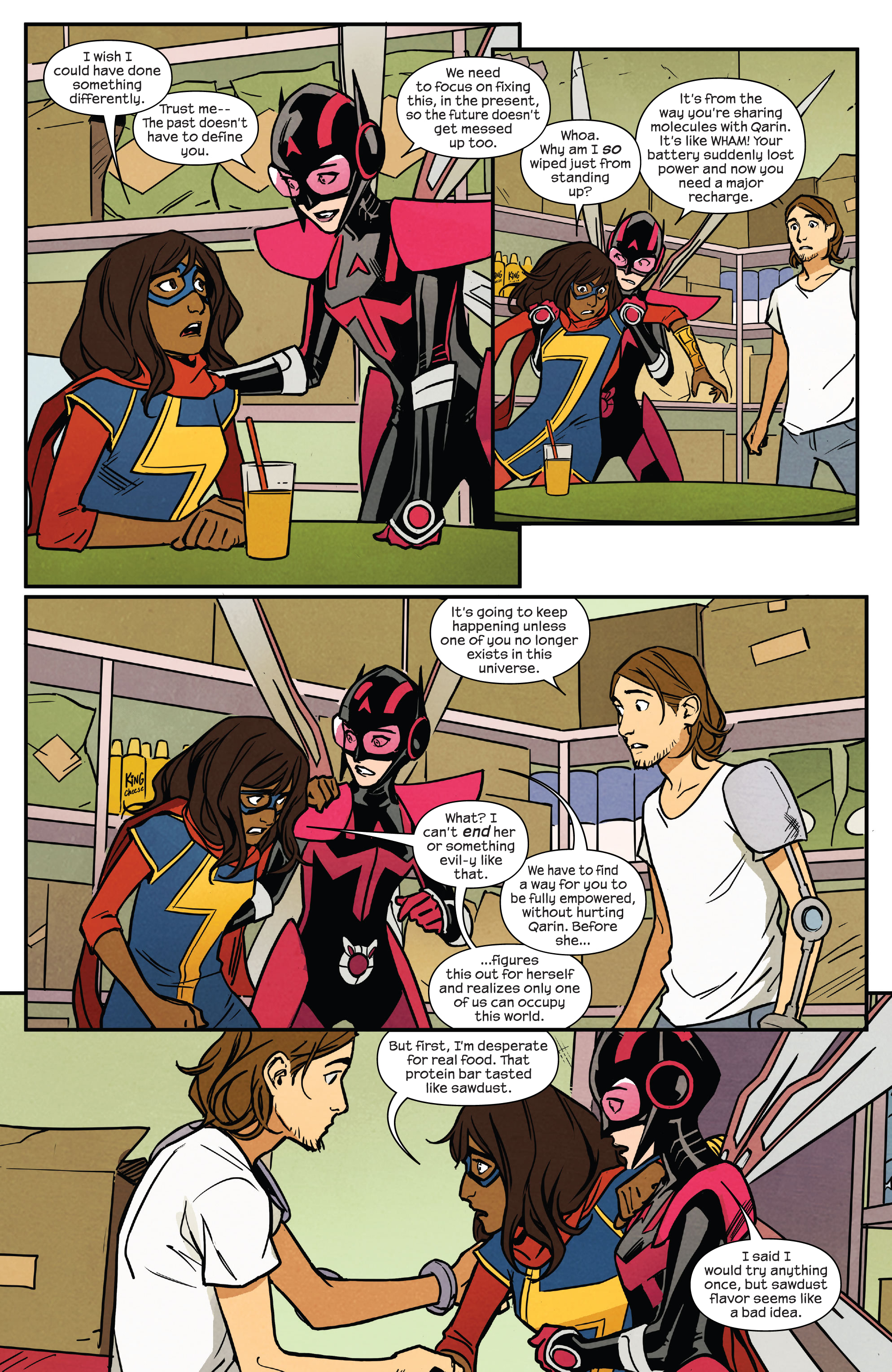 Read online Ms. Marvel: Beyond the Limit comic -  Issue #5 - 7