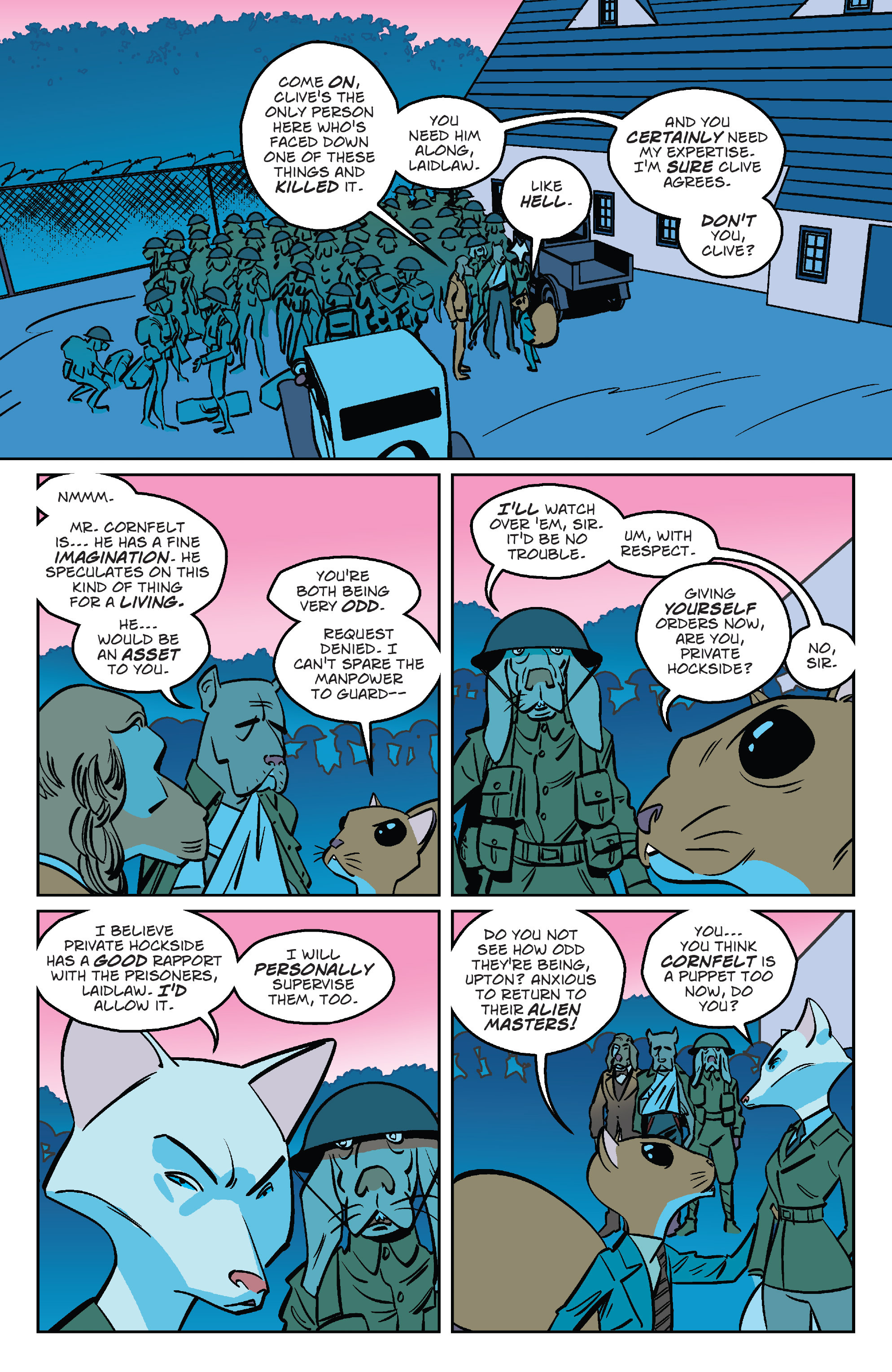 Read online Wild's End: The Enemy Within comic -  Issue #4 - 15