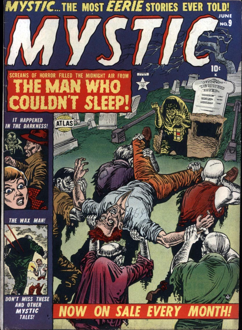 Read online Mystic (1951) comic -  Issue #9 - 1