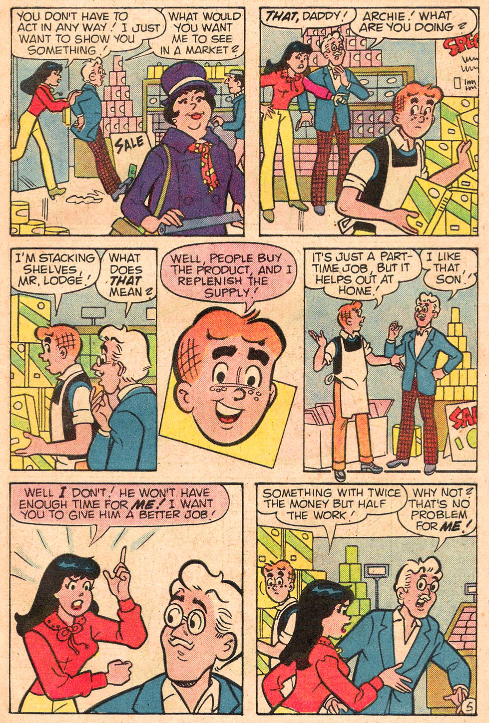 Read online Pep Comics comic -  Issue #389 - 7
