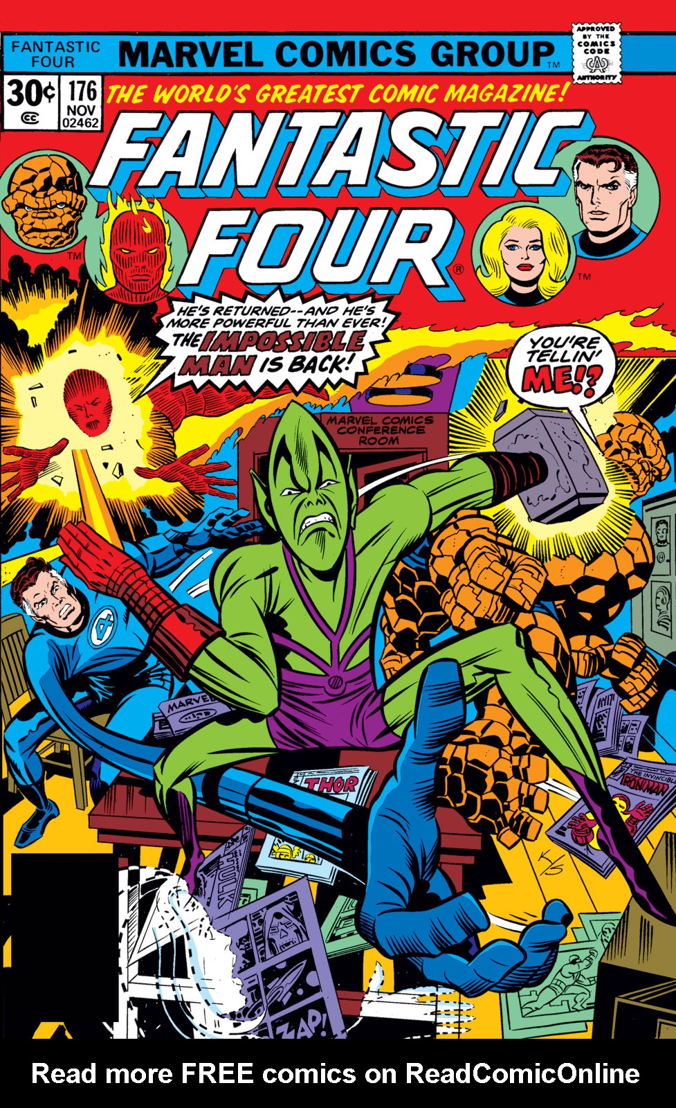Read online Fantastic Four (1961) comic -  Issue #176 - 1