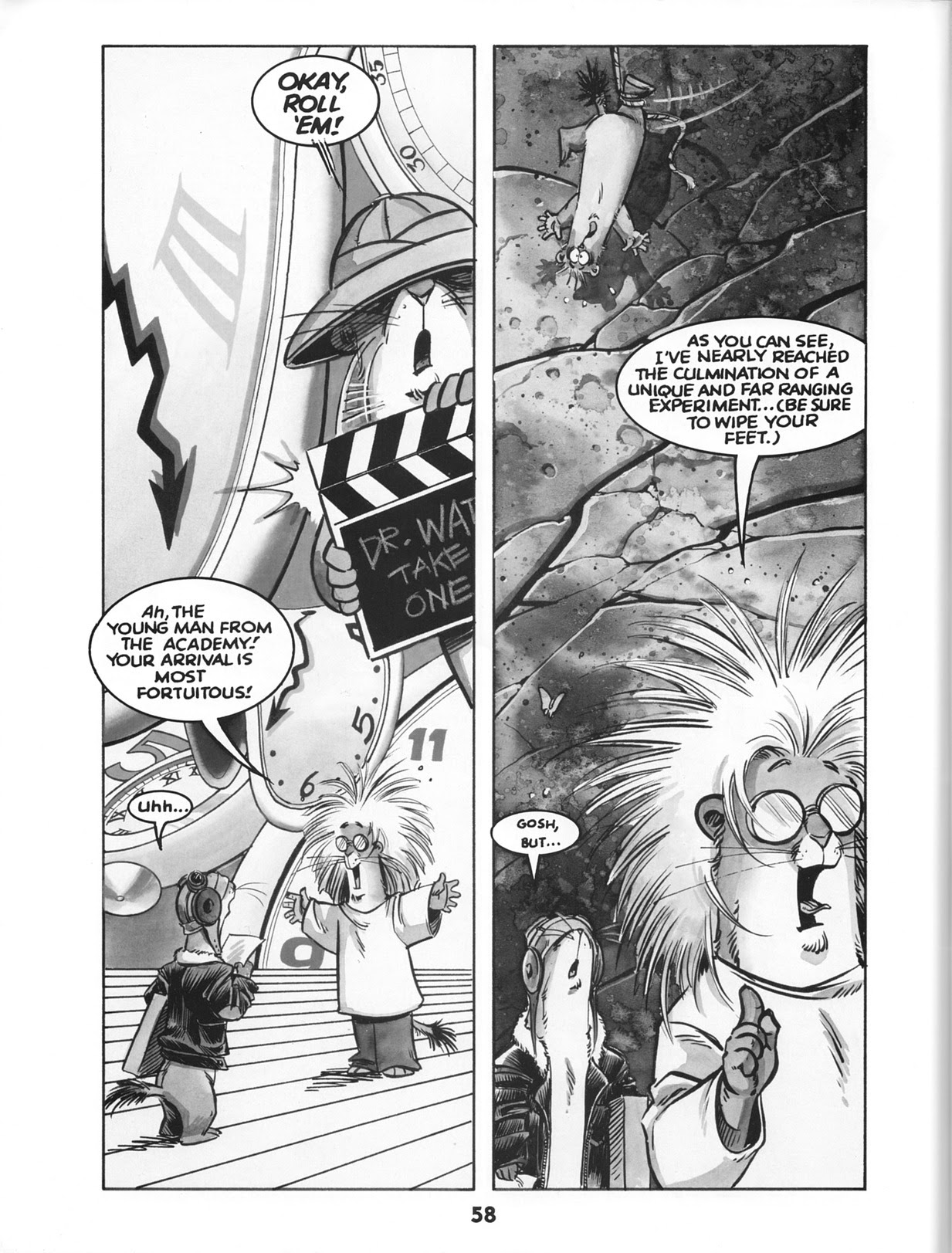 Read online Dr. Watchstop: Adventures in Time and Space comic -  Issue # Full - 60