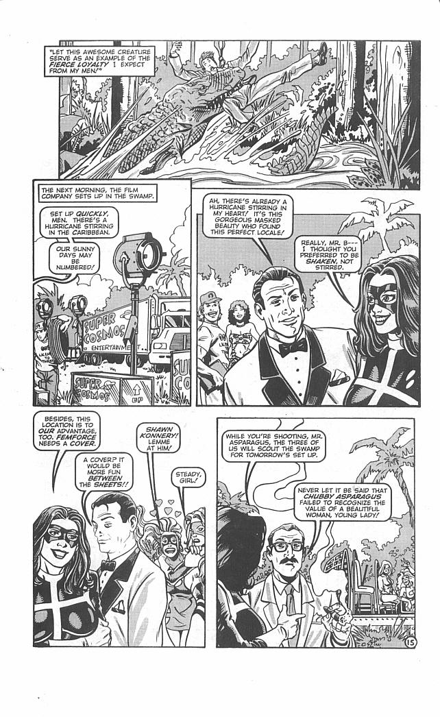 Read online Femforce comic -  Issue #110 - 17