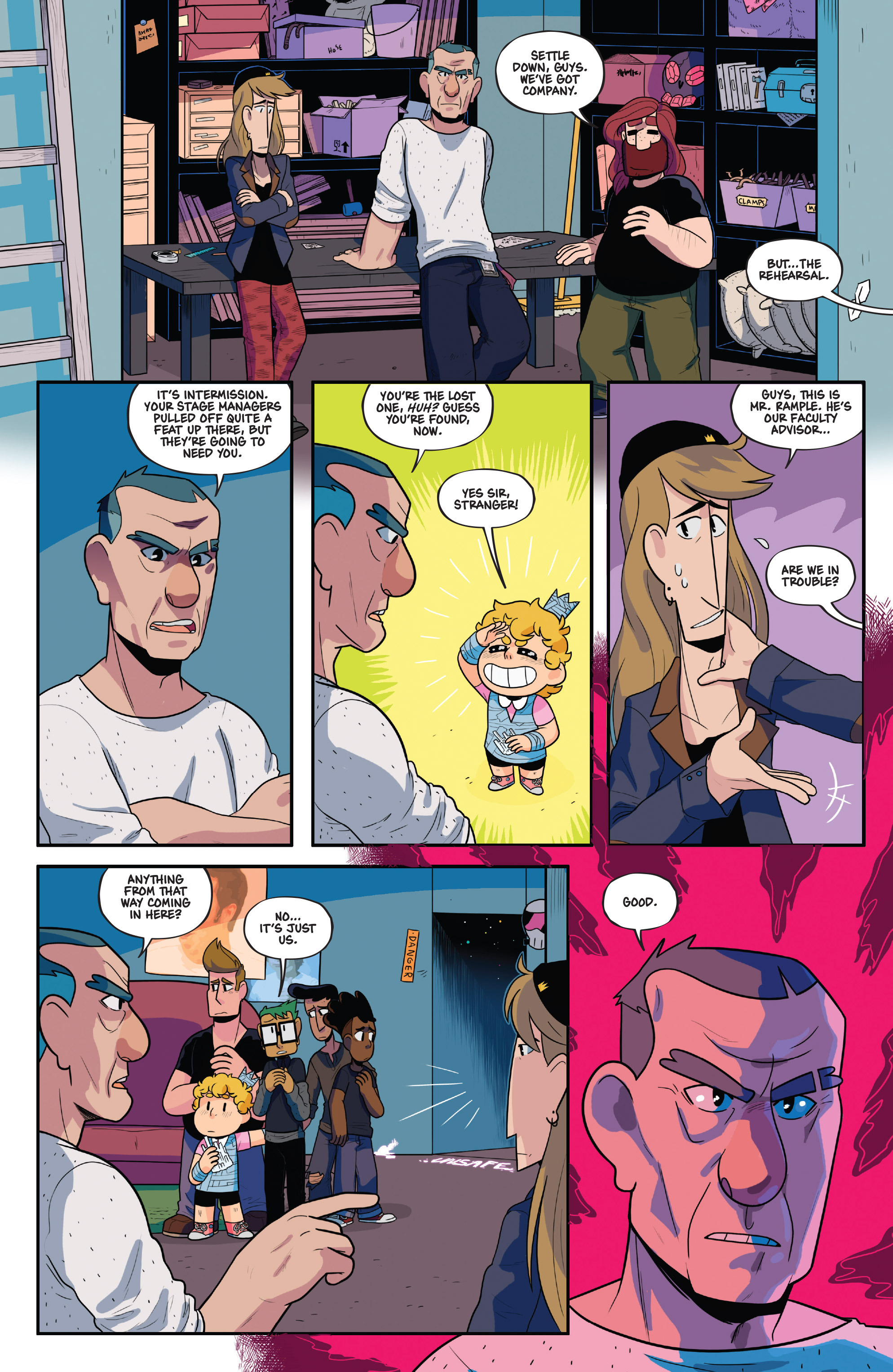 Read online The Backstagers comic -  Issue #4 - 21