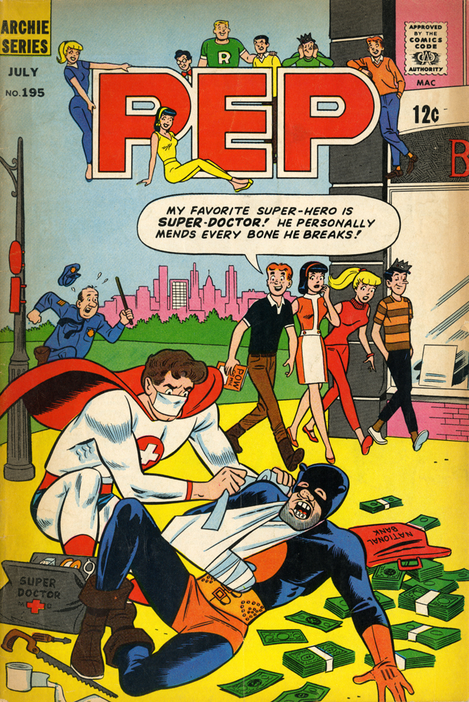 Read online Pep Comics comic -  Issue #195 - 1