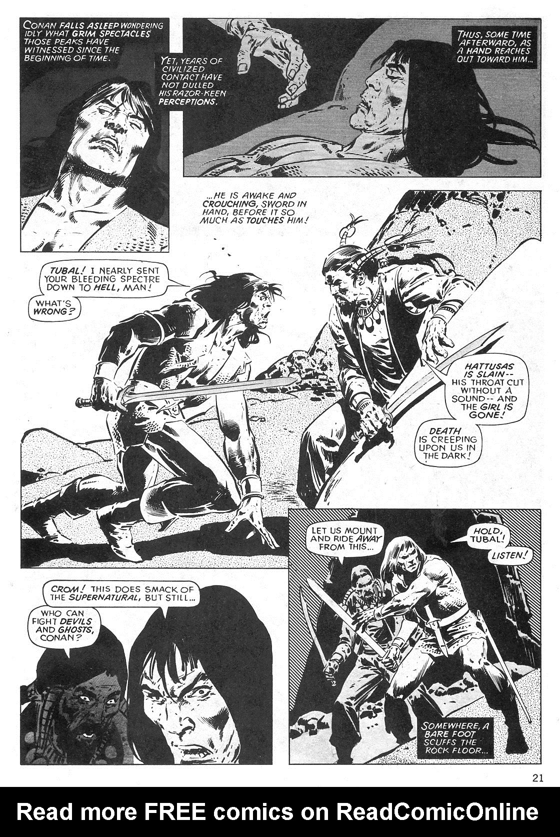 Read online The Savage Sword Of Conan comic -  Issue #31 - 21