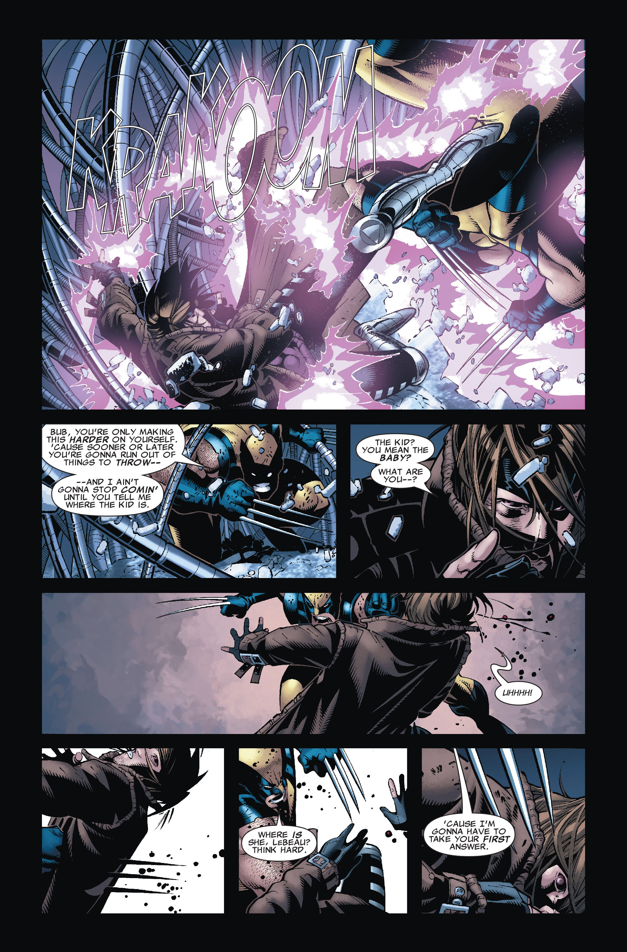 Read online X-Men: Messiah Complex comic -  Issue # Full - 136