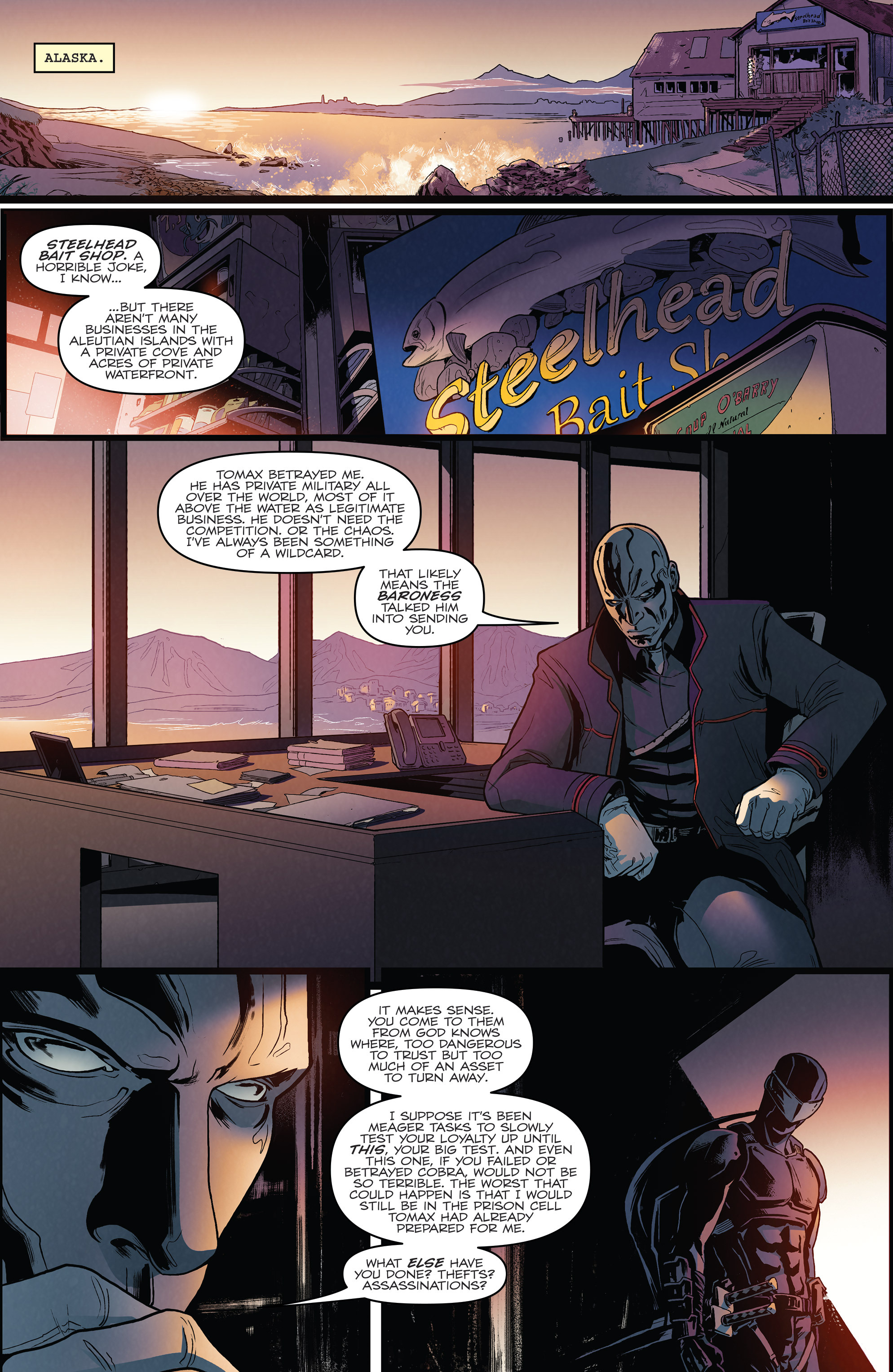 Read online G.I. Joe: Snake Eyes, Agent of Cobra comic -  Issue #1 - 16