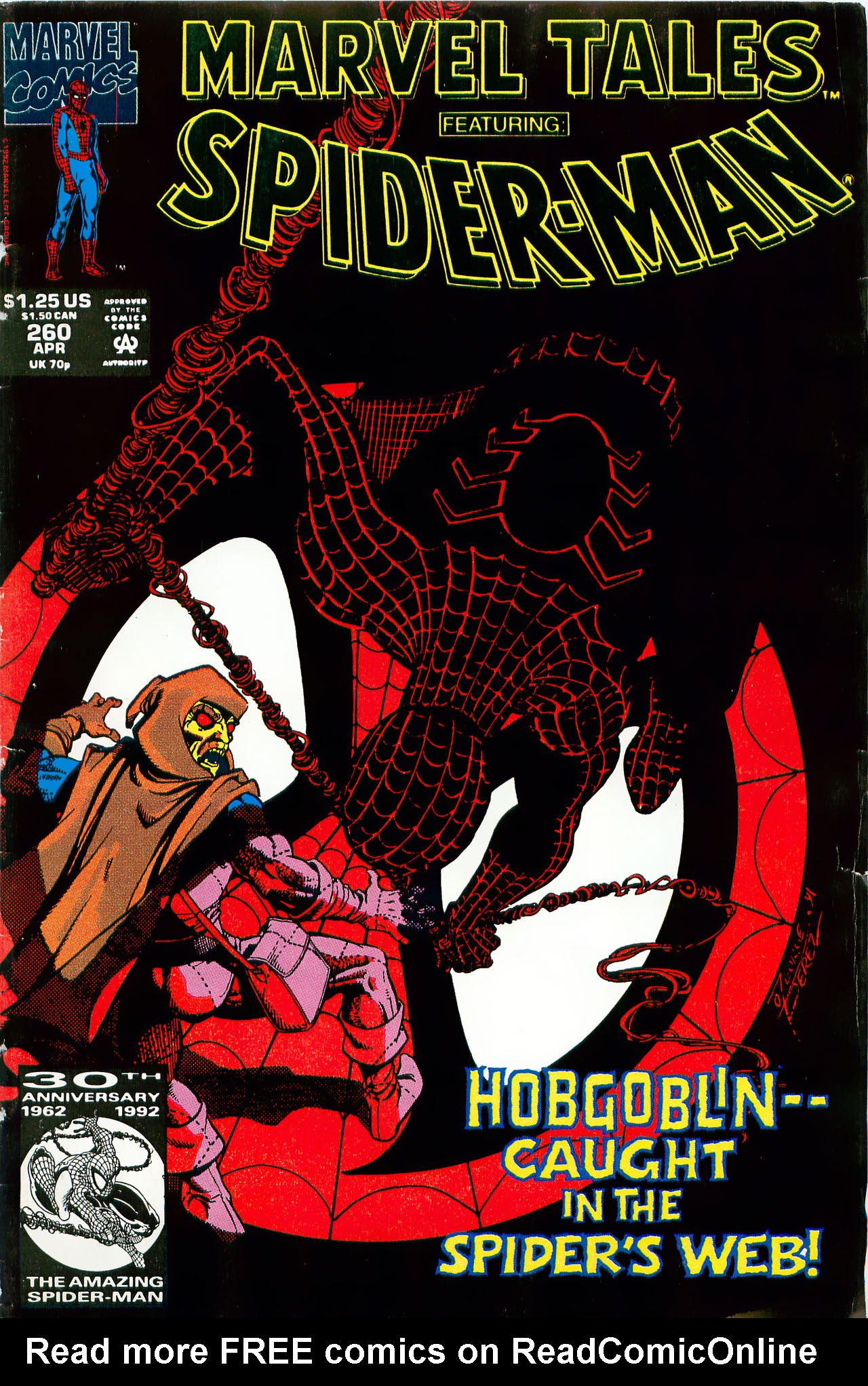 Read online Marvel Tales (1964) comic -  Issue #260 - 2