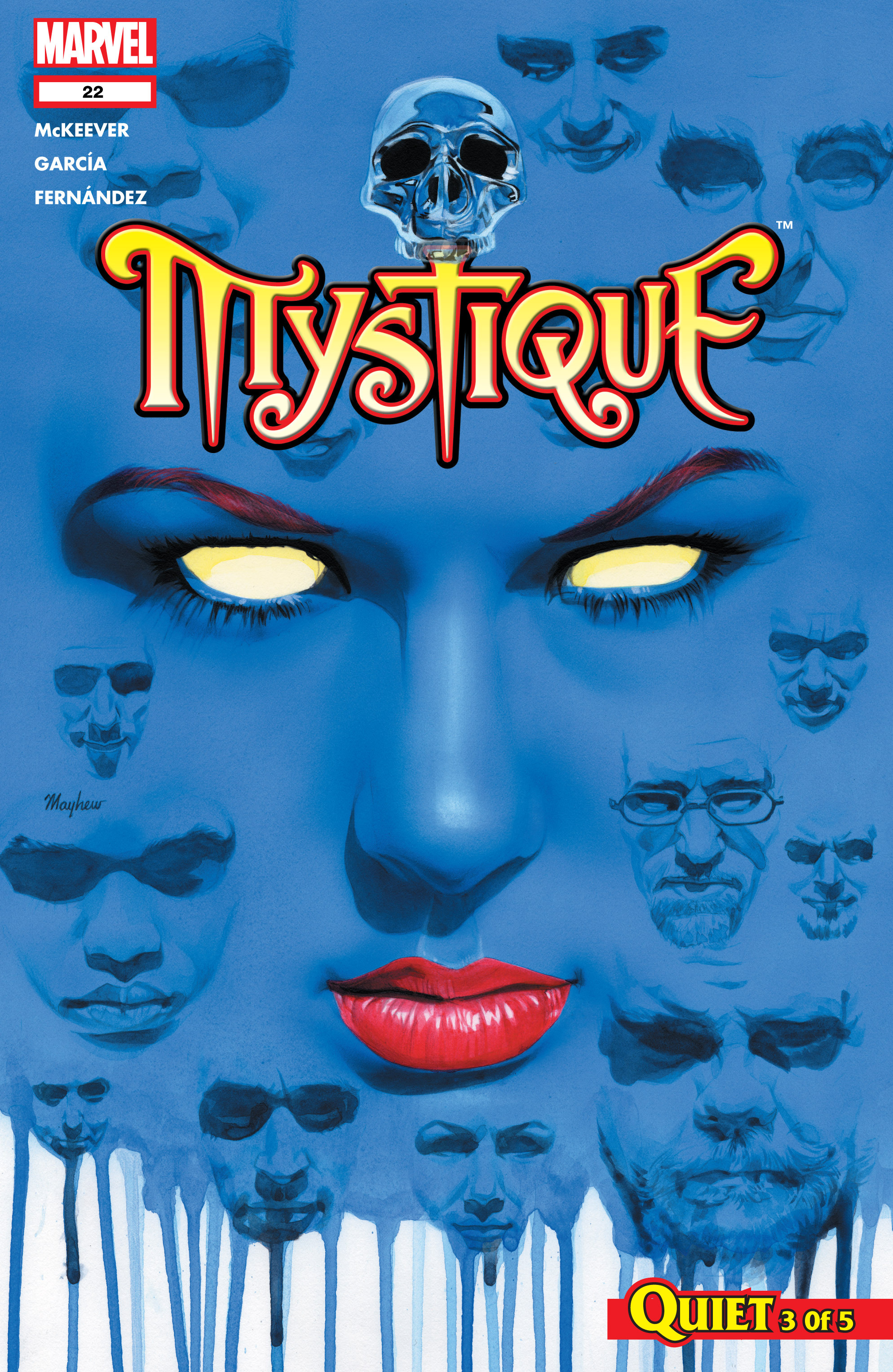Read online Mystique comic -  Issue #22 - 1