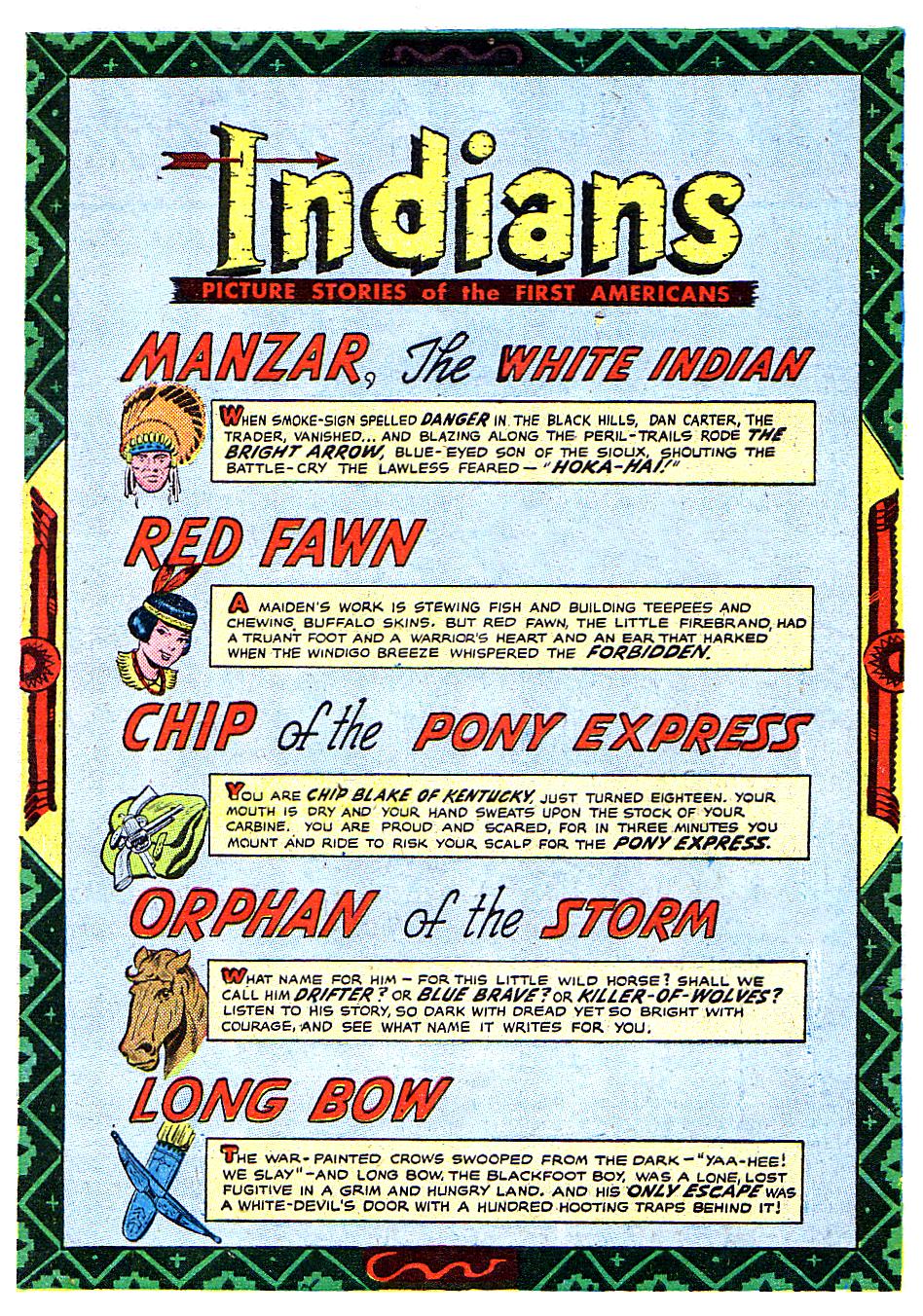 Read online Indians comic -  Issue #1 - 3