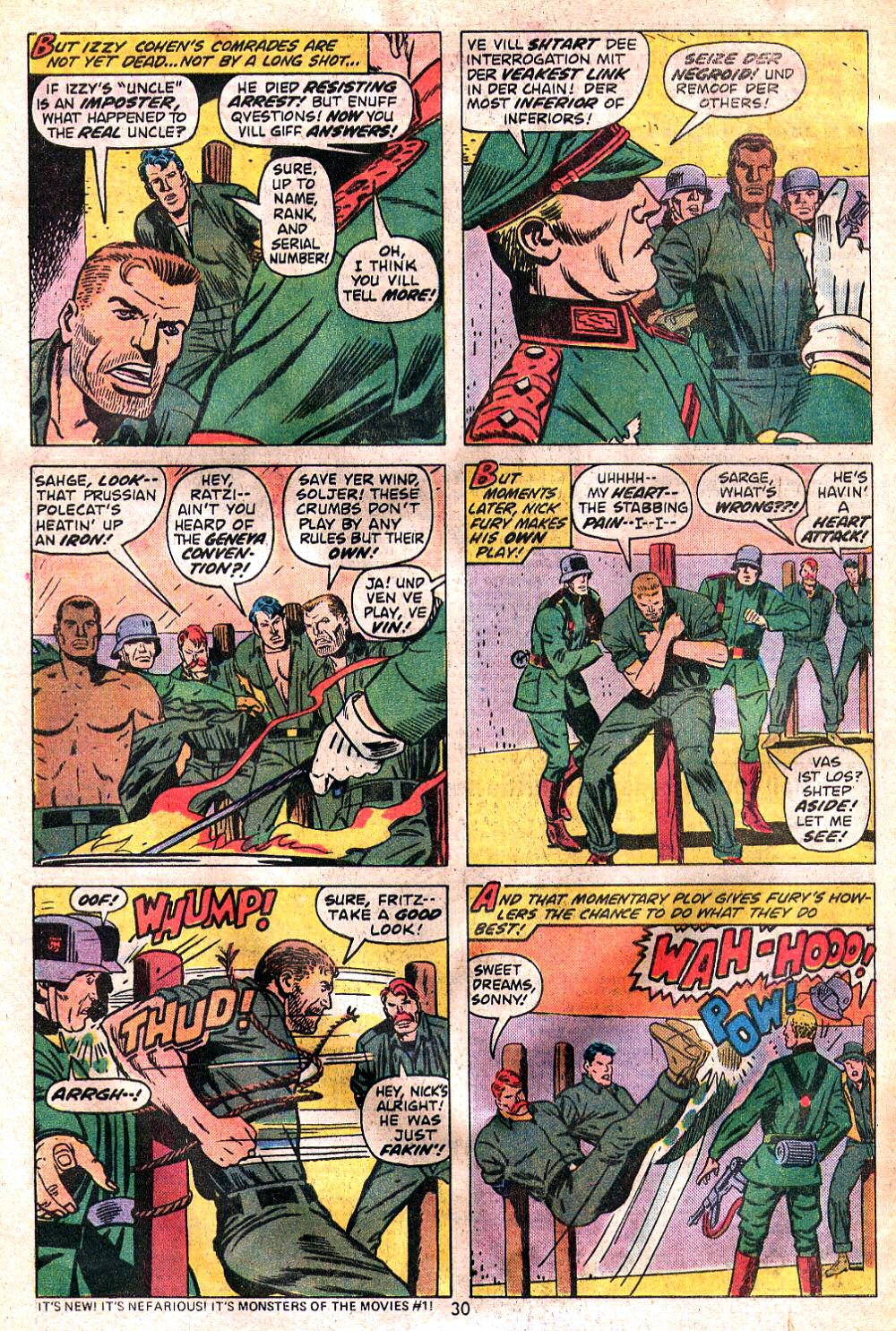 Read online Sgt. Fury comic -  Issue #120 - 32
