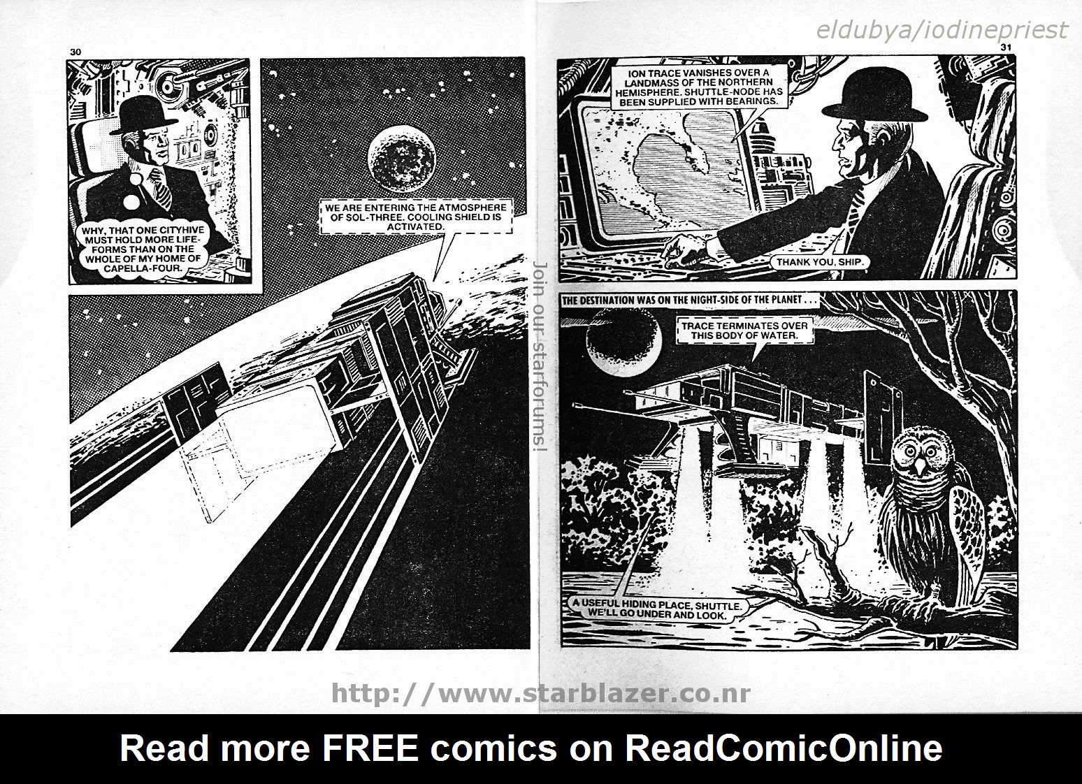 Read online Starblazer comic -  Issue #176 - 17
