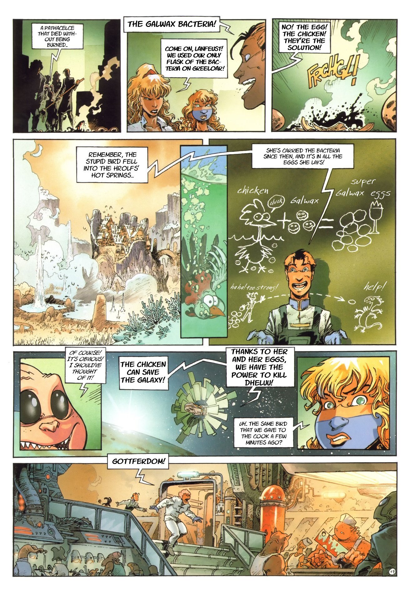 Read online Lanfeust Of The Stars comic -  Issue #8 - 21
