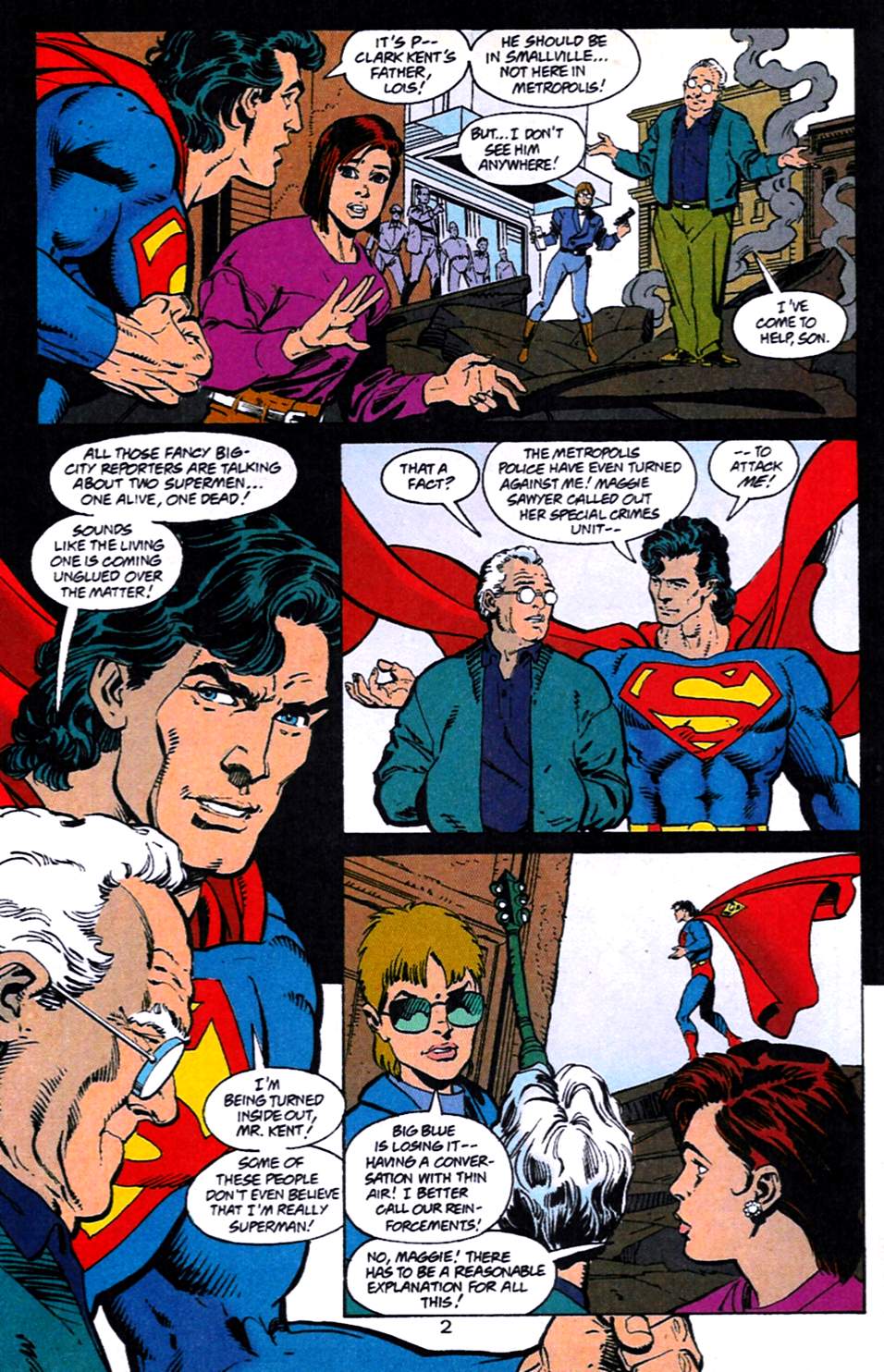Read online Superman (1987) comic -  Issue #96 - 3