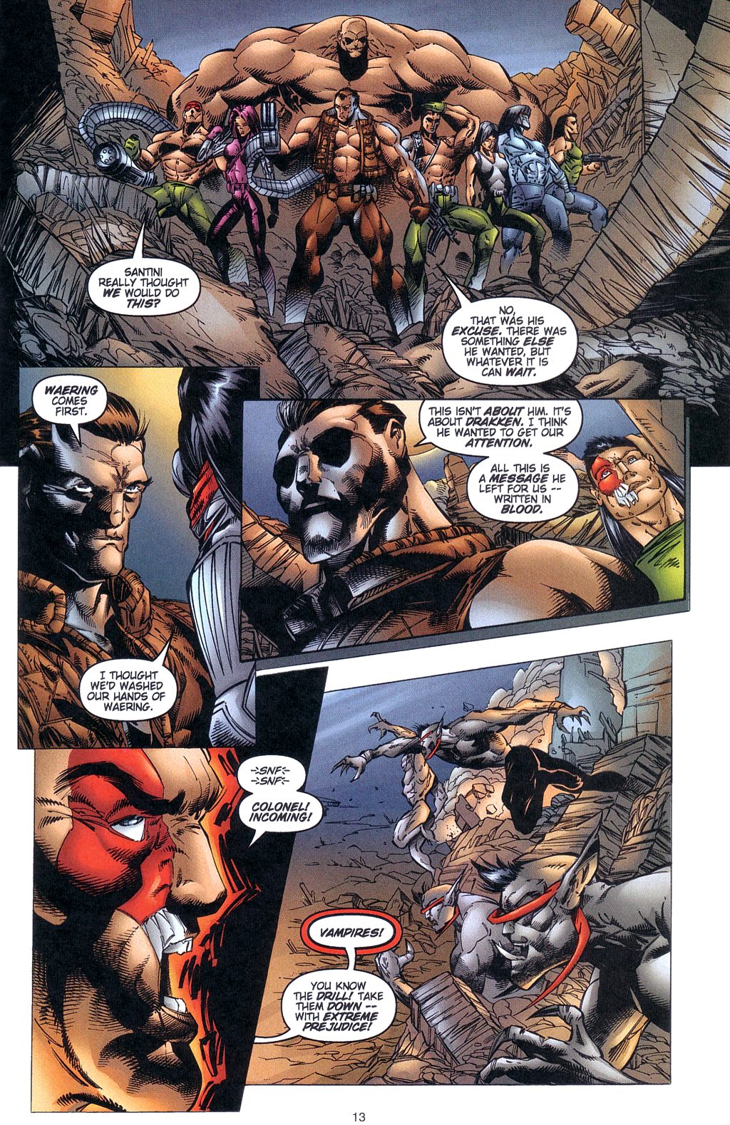 Read online Wetworks comic -  Issue #32 - 14