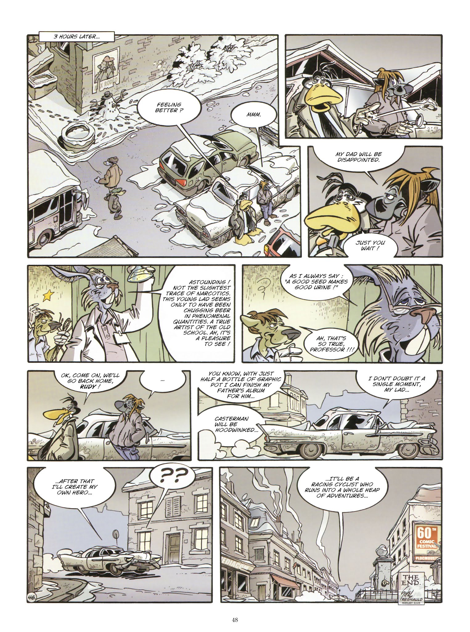 Read online Une enquête de l'inspecteur Canardo comic -  Issue #15 - 50