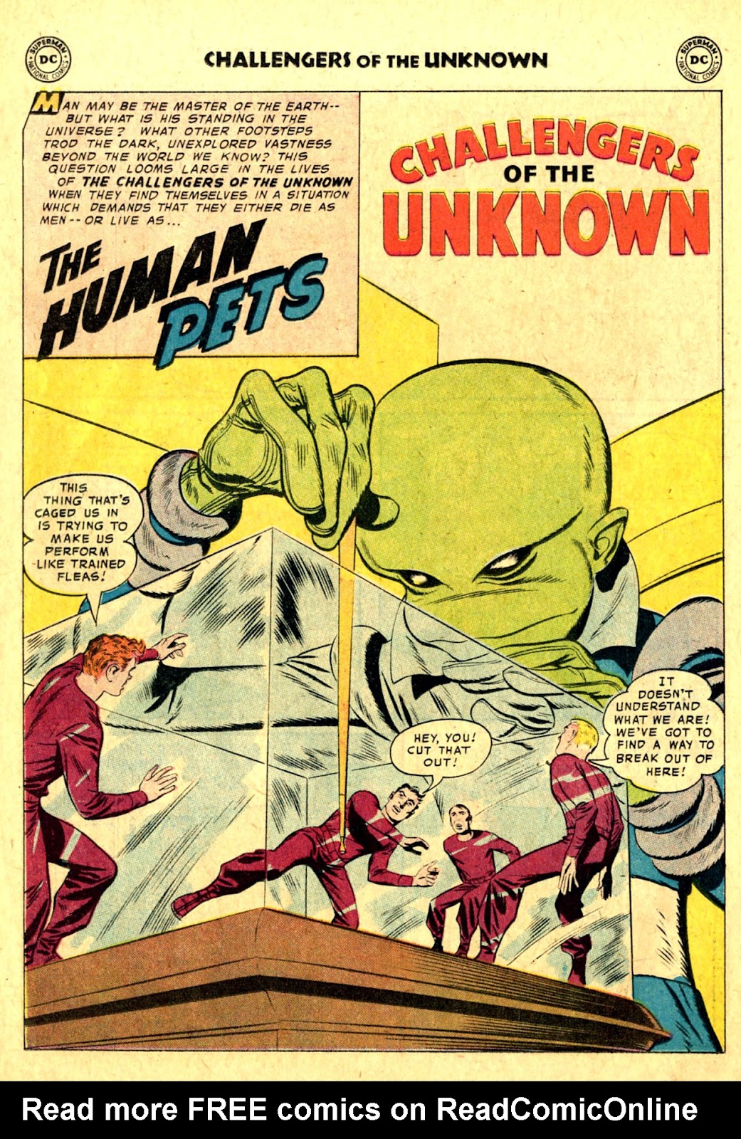 Challengers of the Unknown (1958) Issue #1 #1 - English 21