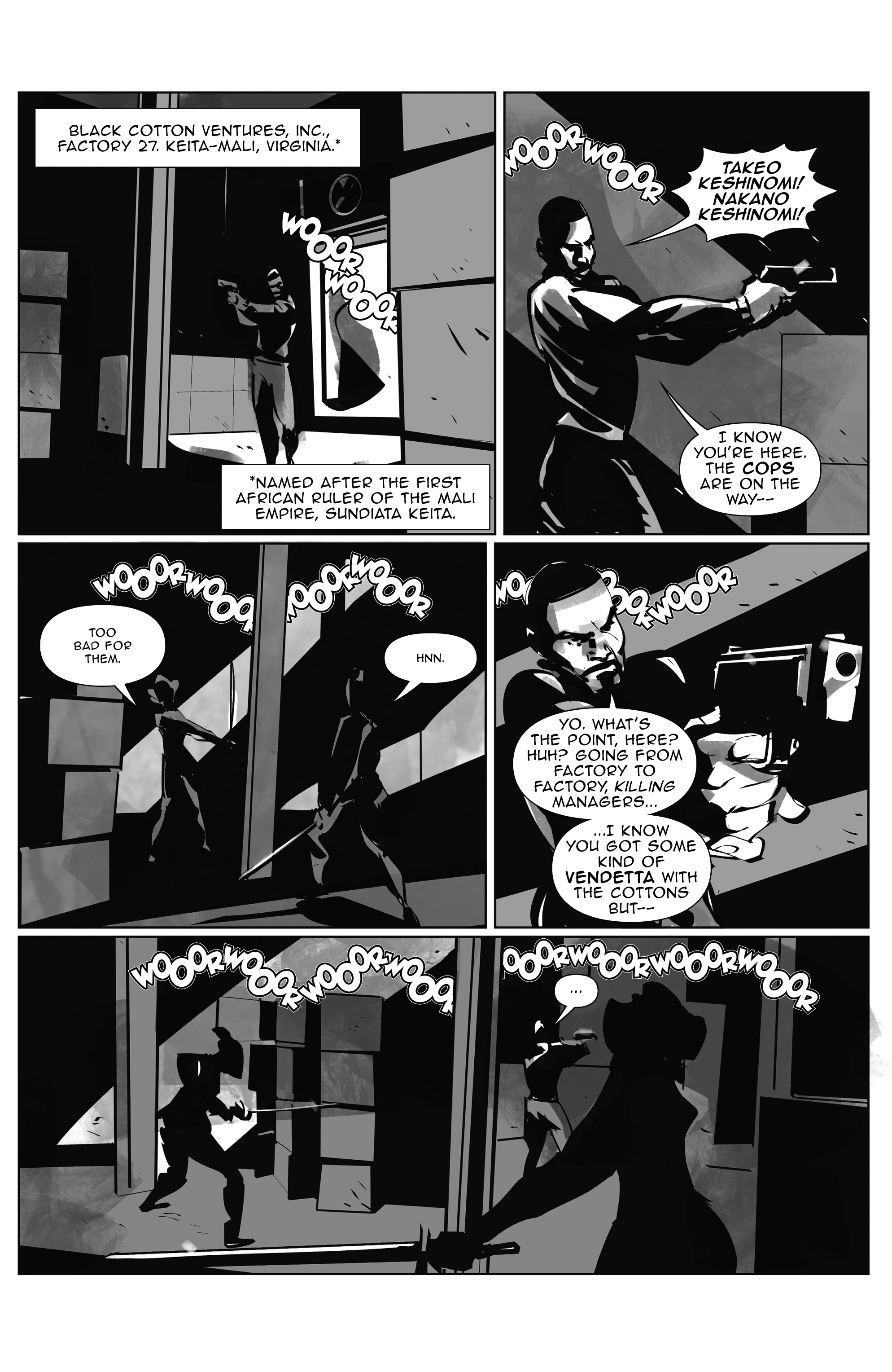 Read online Black Cotton comic -  Issue #5 - 3