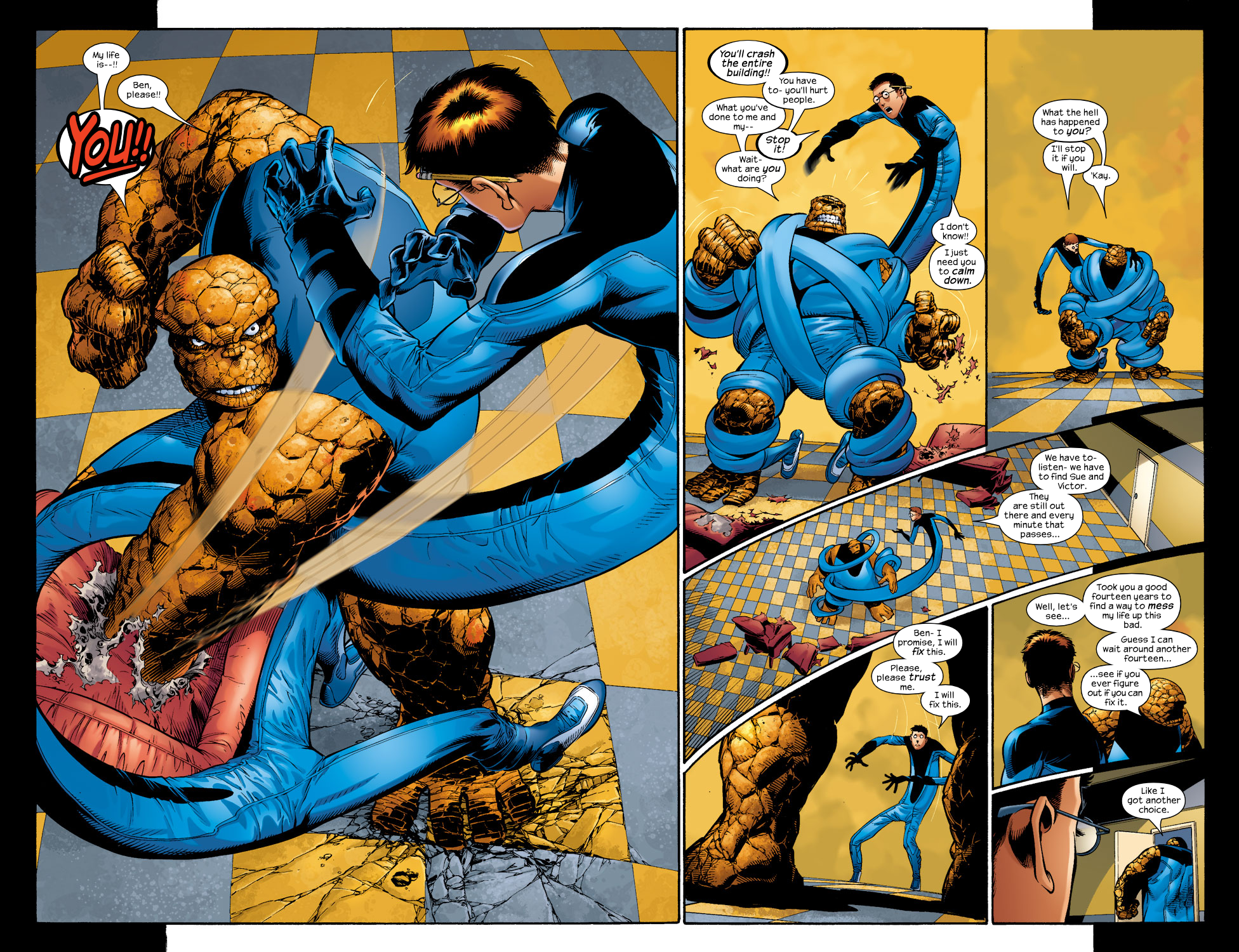 Read online Ultimate Fantastic Four (2004) comic -  Issue #4 - 8