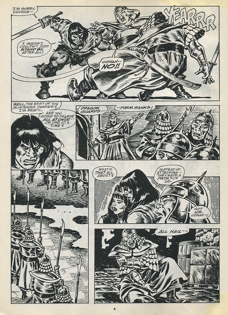 Read online The Savage Sword Of Conan comic -  Issue #194 - 6