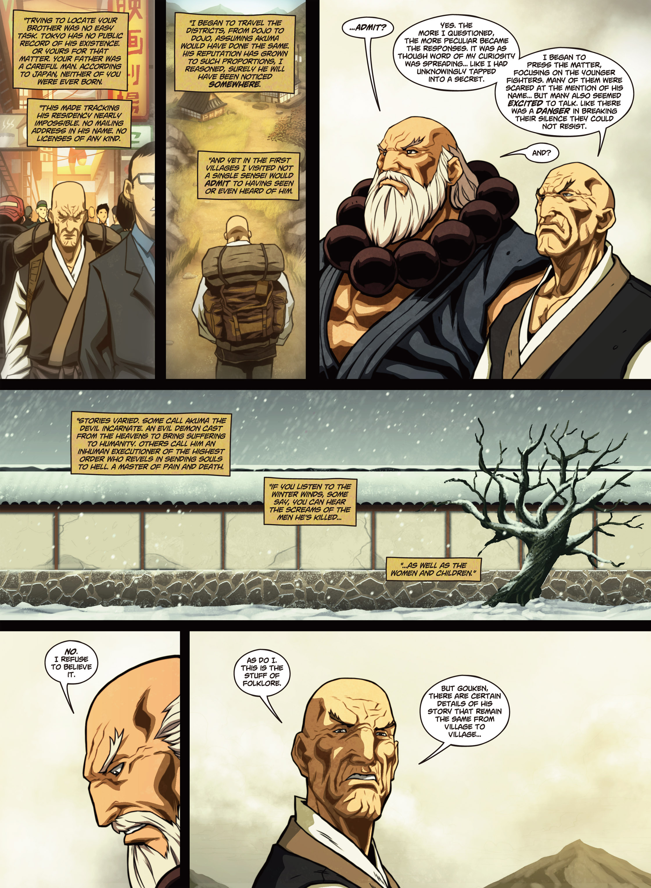 Read online Street Fighter Origins: Akuma comic -  Issue # Full - 81