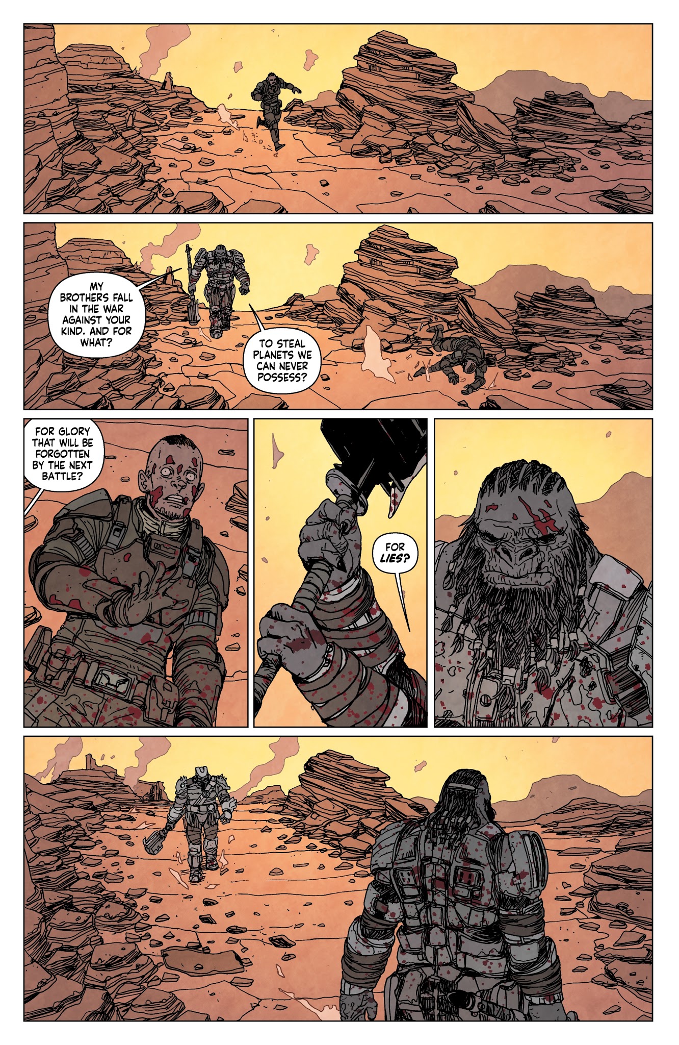 Read online Halo: Rise of Atriox comic -  Issue #2 - 14