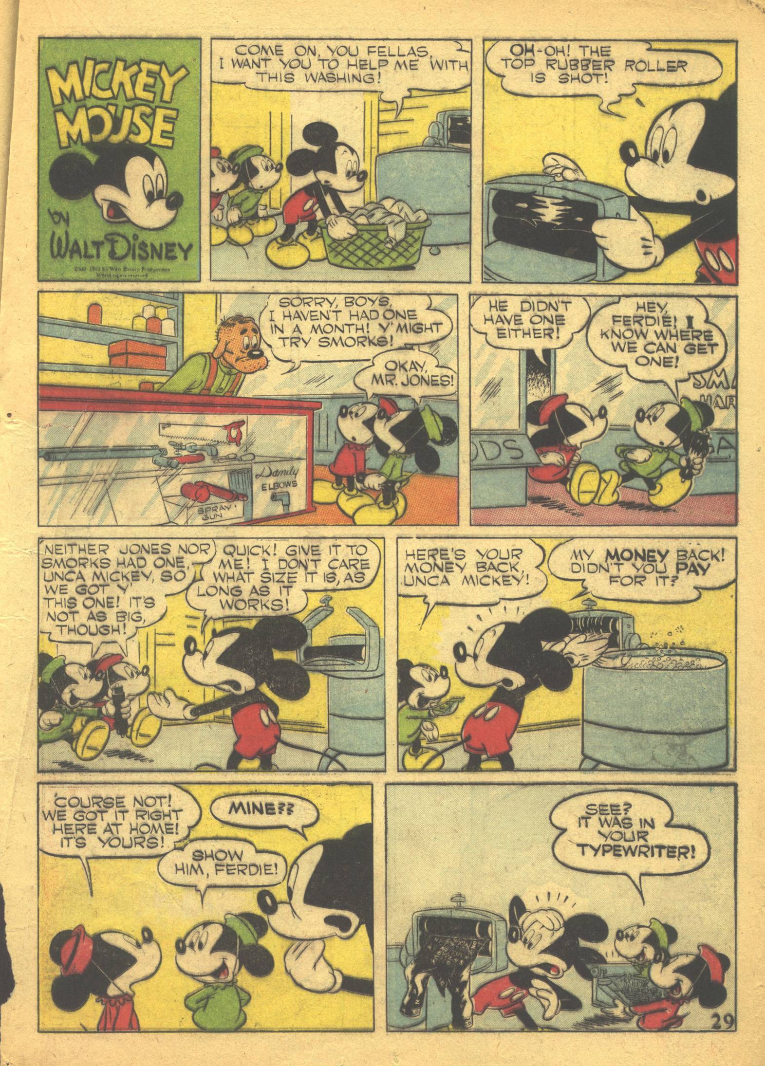 Read online Walt Disney's Comics and Stories comic -  Issue #41 - 31