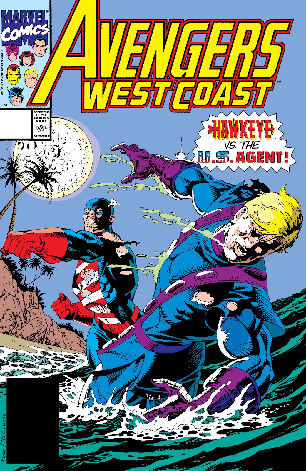 Avengers West Coast (1989) 69 Page 1