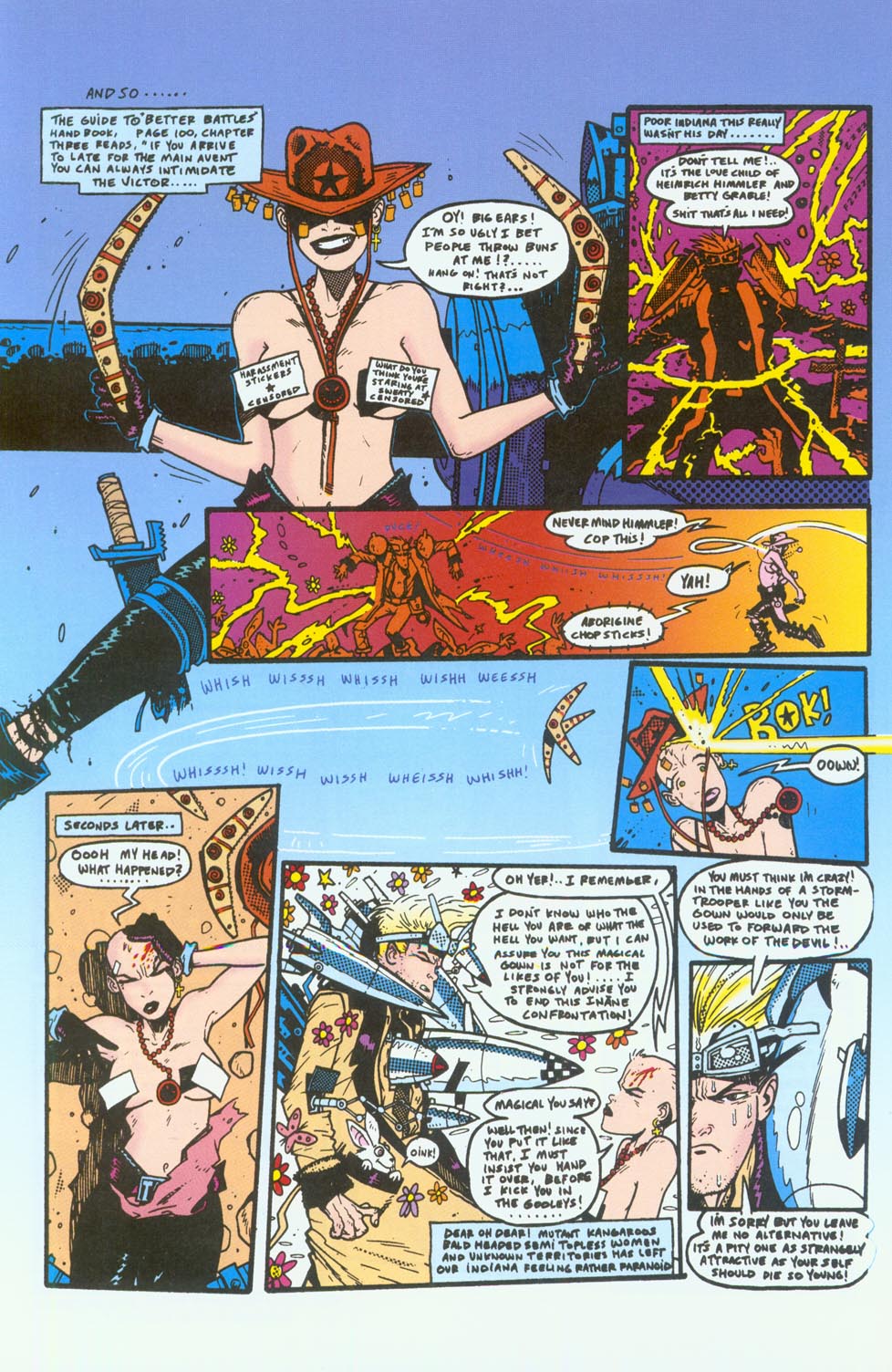 Read online Hewlett and Martin's Tank Girl comic -  Issue # TPB - 42