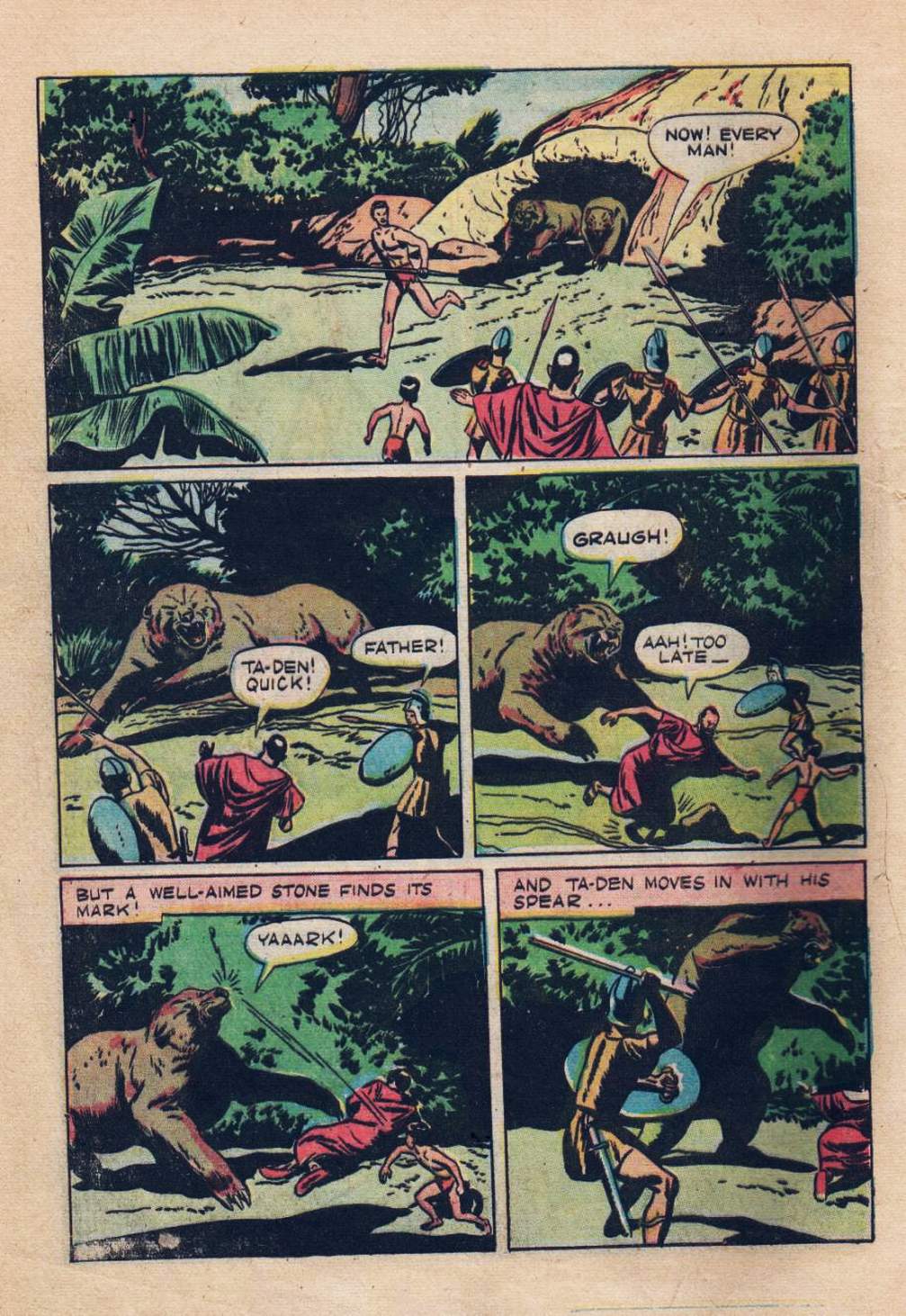 Read online Tarzan (1948) comic -  Issue #9 - 12