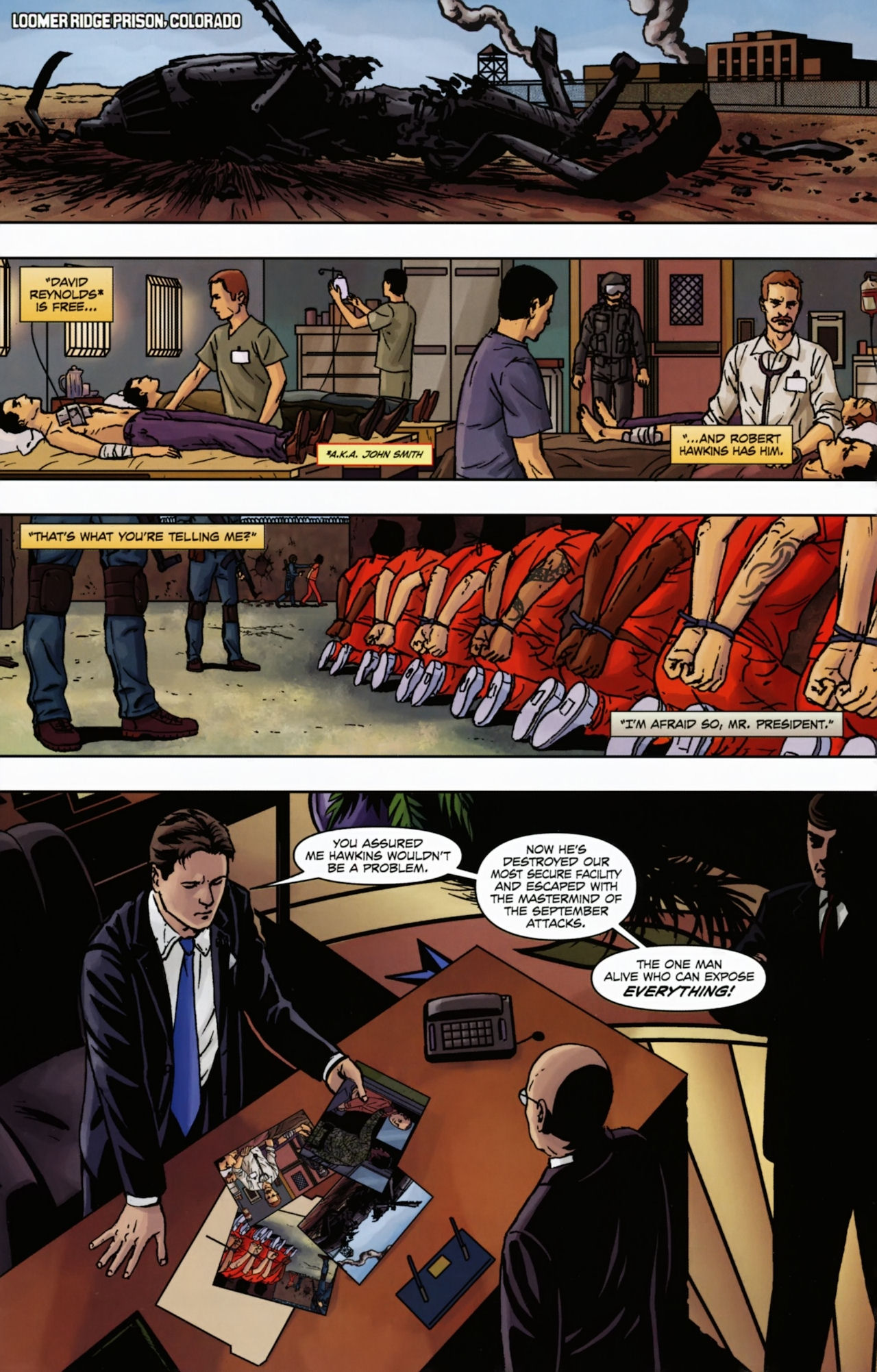 Read online Jericho comic -  Issue #5 - 4