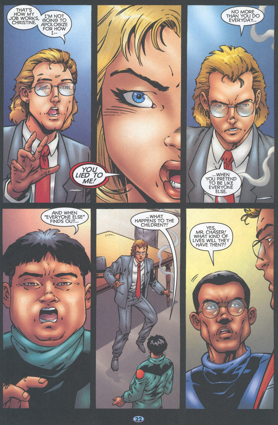 Read online Troublemakers comic -  Issue #16 - 19