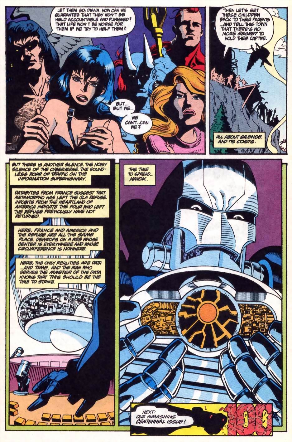 Read online Justice League America comic -  Issue #99 - 23