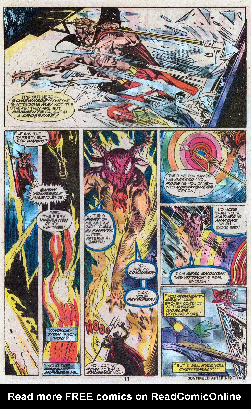Read online Son of Satan comic -  Issue #5 - 10