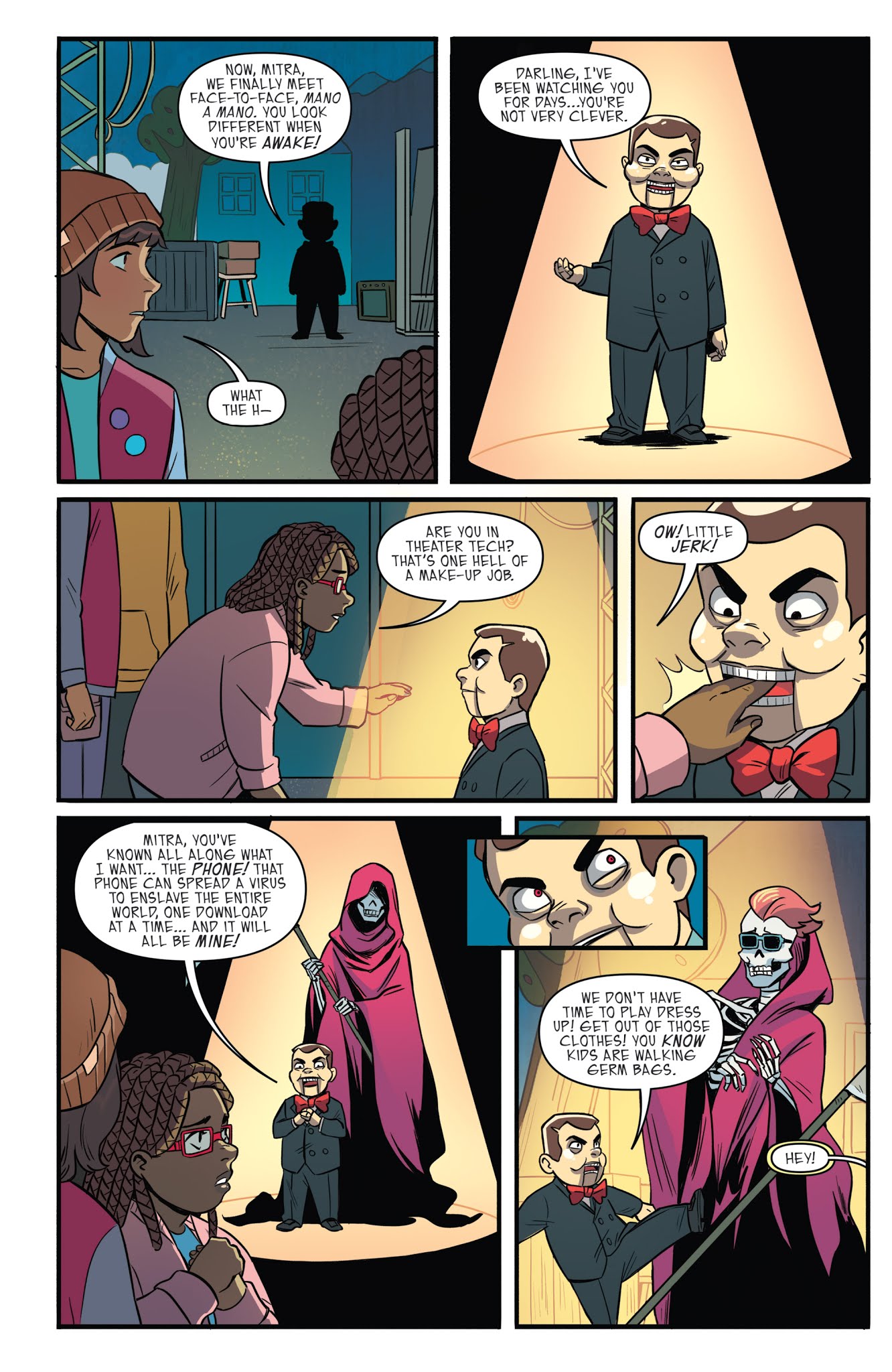 Read online Goosebumps: Download and Die comic -  Issue #3 - 9
