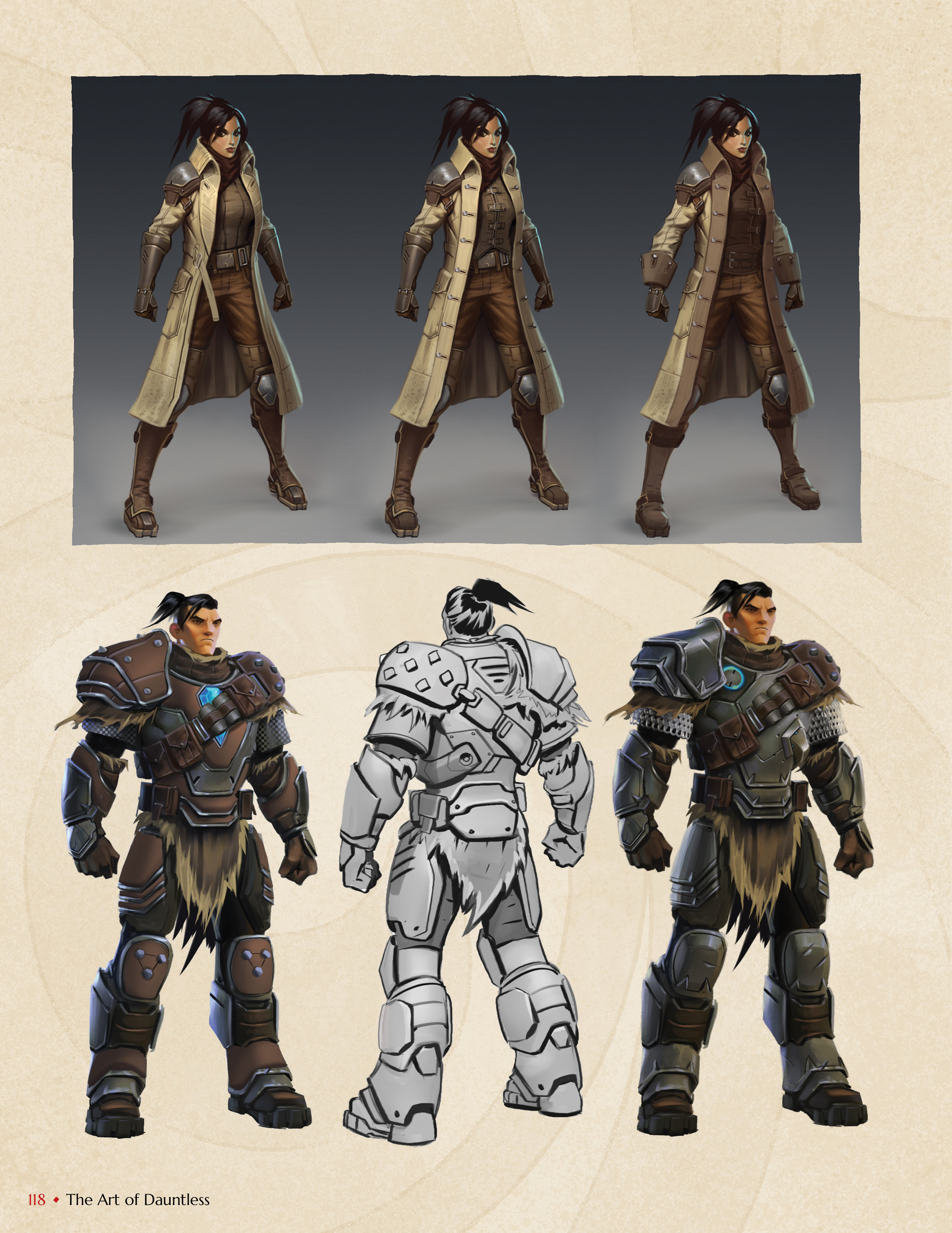 Read online The Art of Dauntless comic -  Issue # TPB - 100