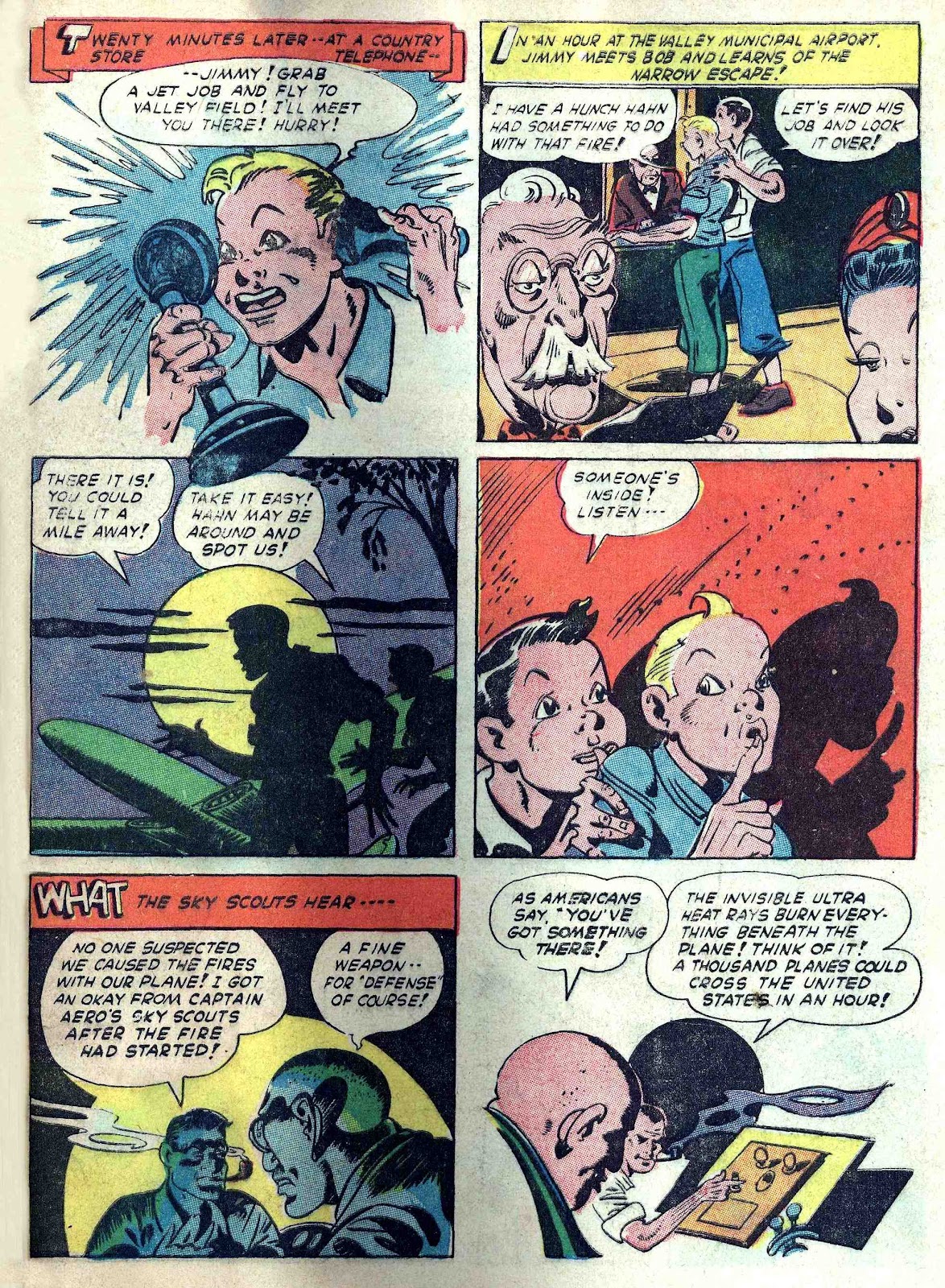 Captain Aero Comics issue 26 - Page 49