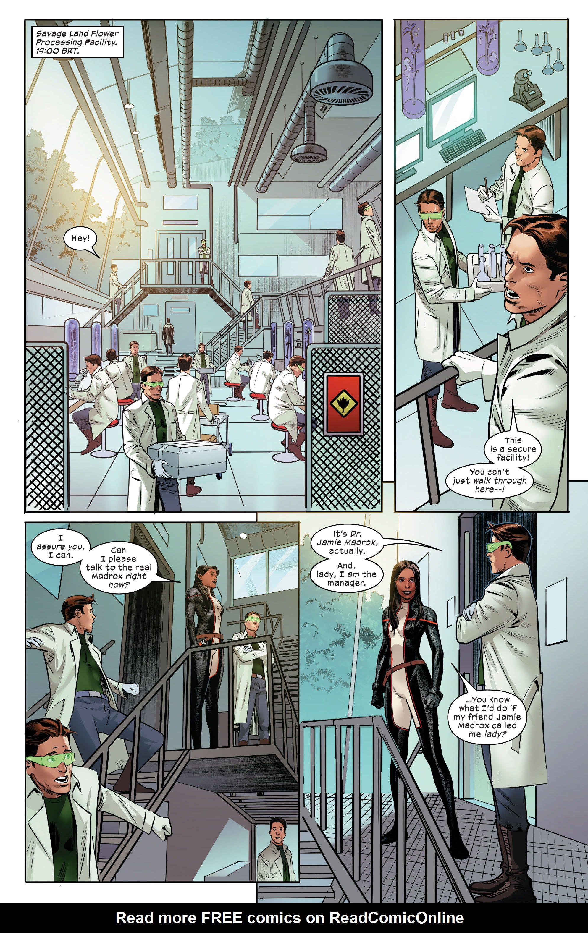 Read online X-Corp comic -  Issue #1 - 17